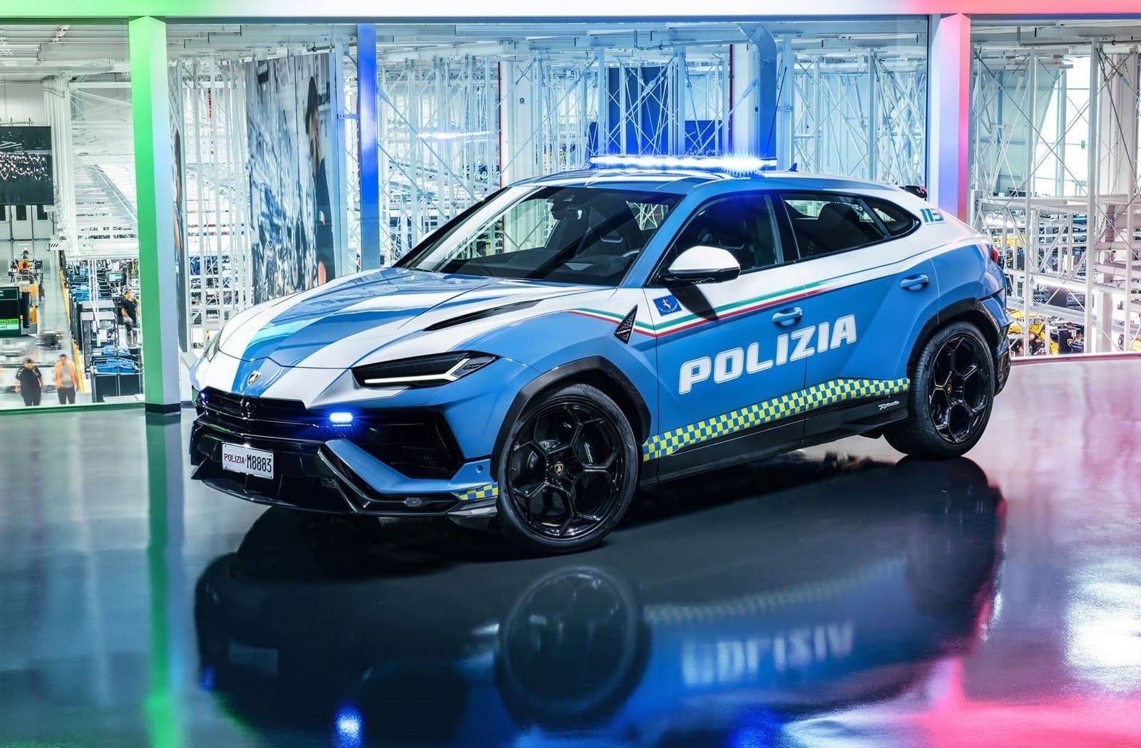 LAMBORGHINI URUS PERFORMANTE POLIZIA STRADALE, foto 1