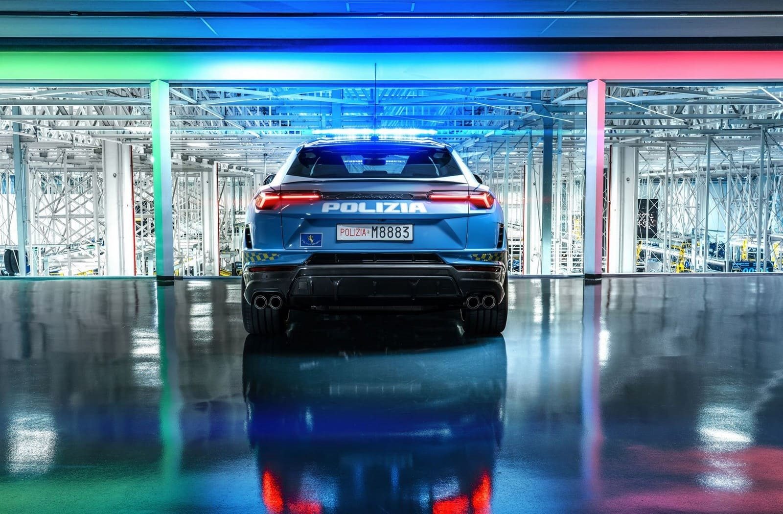 LAMBORGHINI URUS PERFORMANTE POLIZIA STRADALE, foto 4