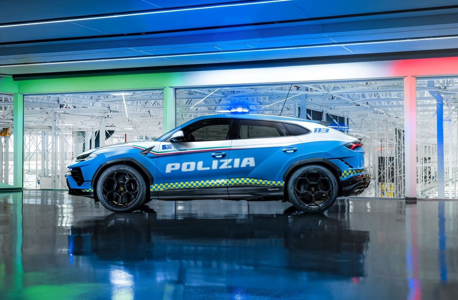 LAMBORGHINI URUS PERFORMANTE POLIZIA STRADALE, foto 5