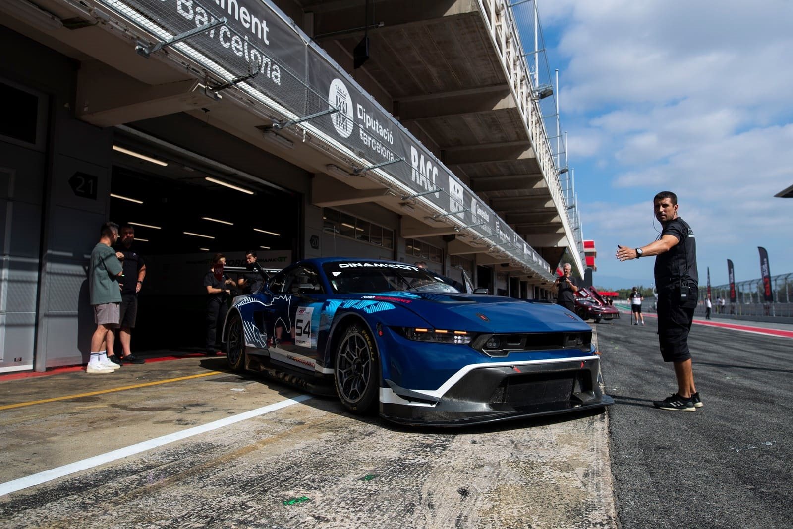 2024 - FORD MUSTANG GT3 TESTING AT BARCELONA, foto 40