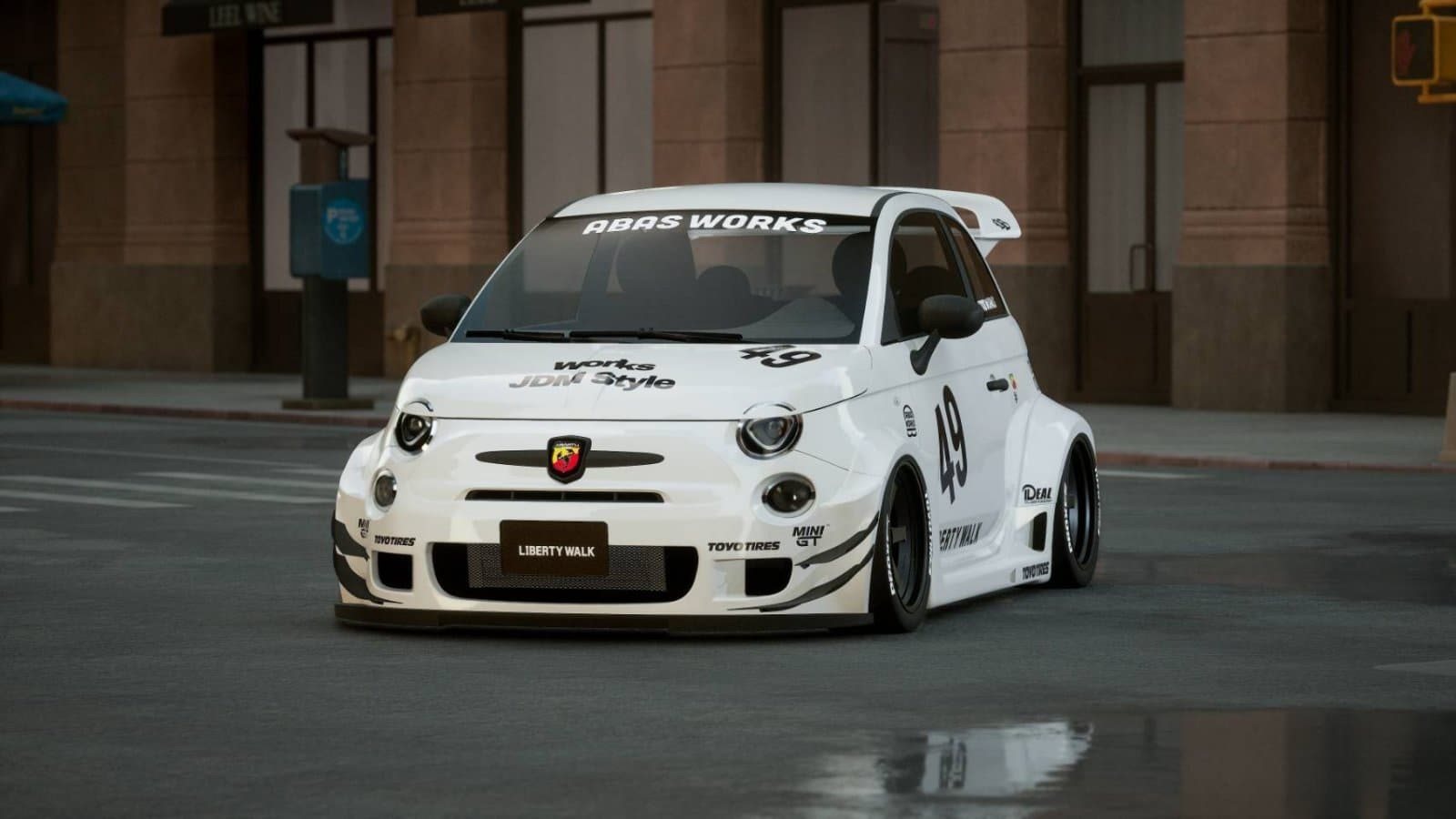 2024 - FIAT 595 ABARTH BY LIBERTY WALK, foto 1