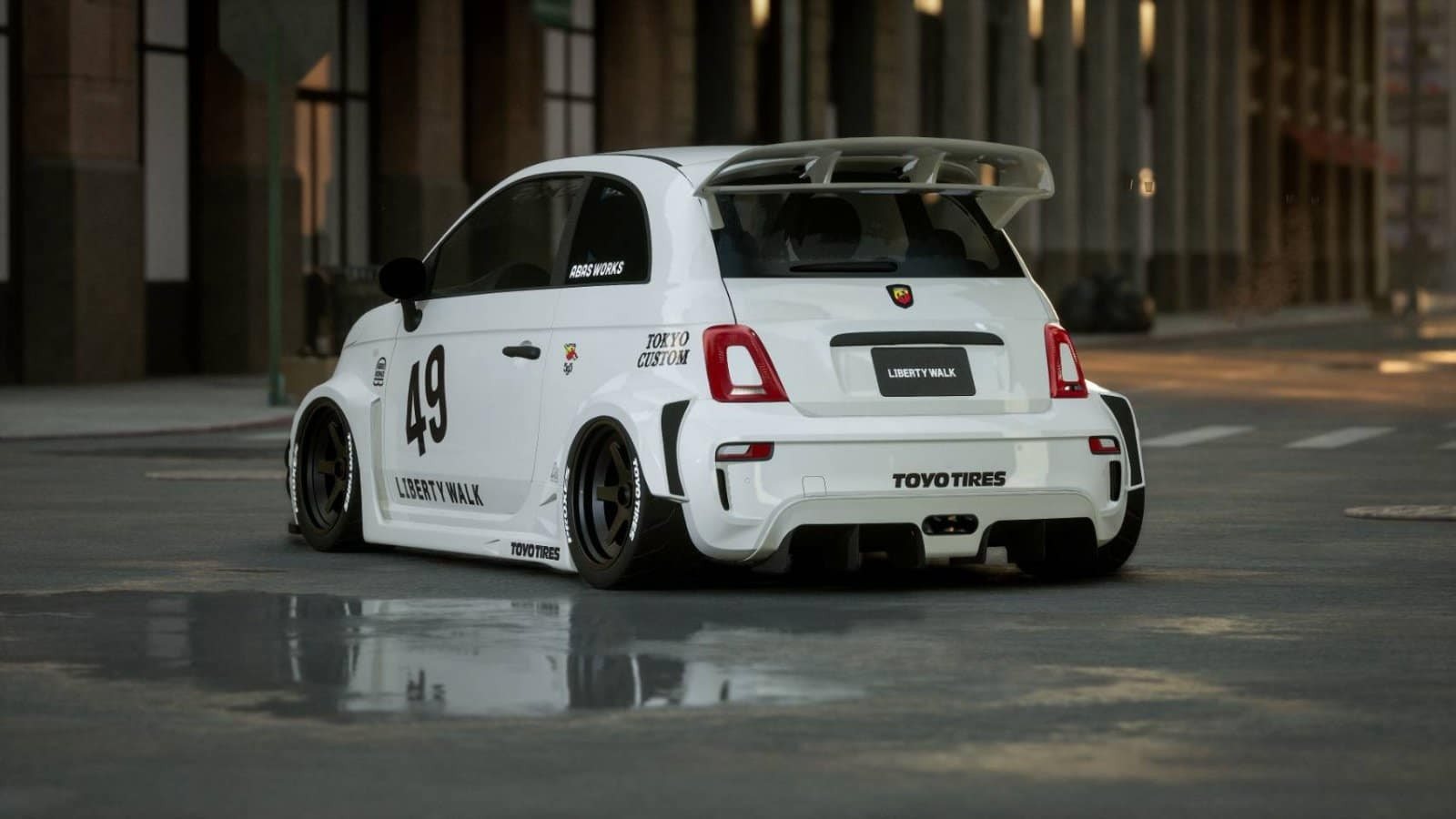2024 - FIAT 595 ABARTH BY LIBERTY WALK, foto 3
