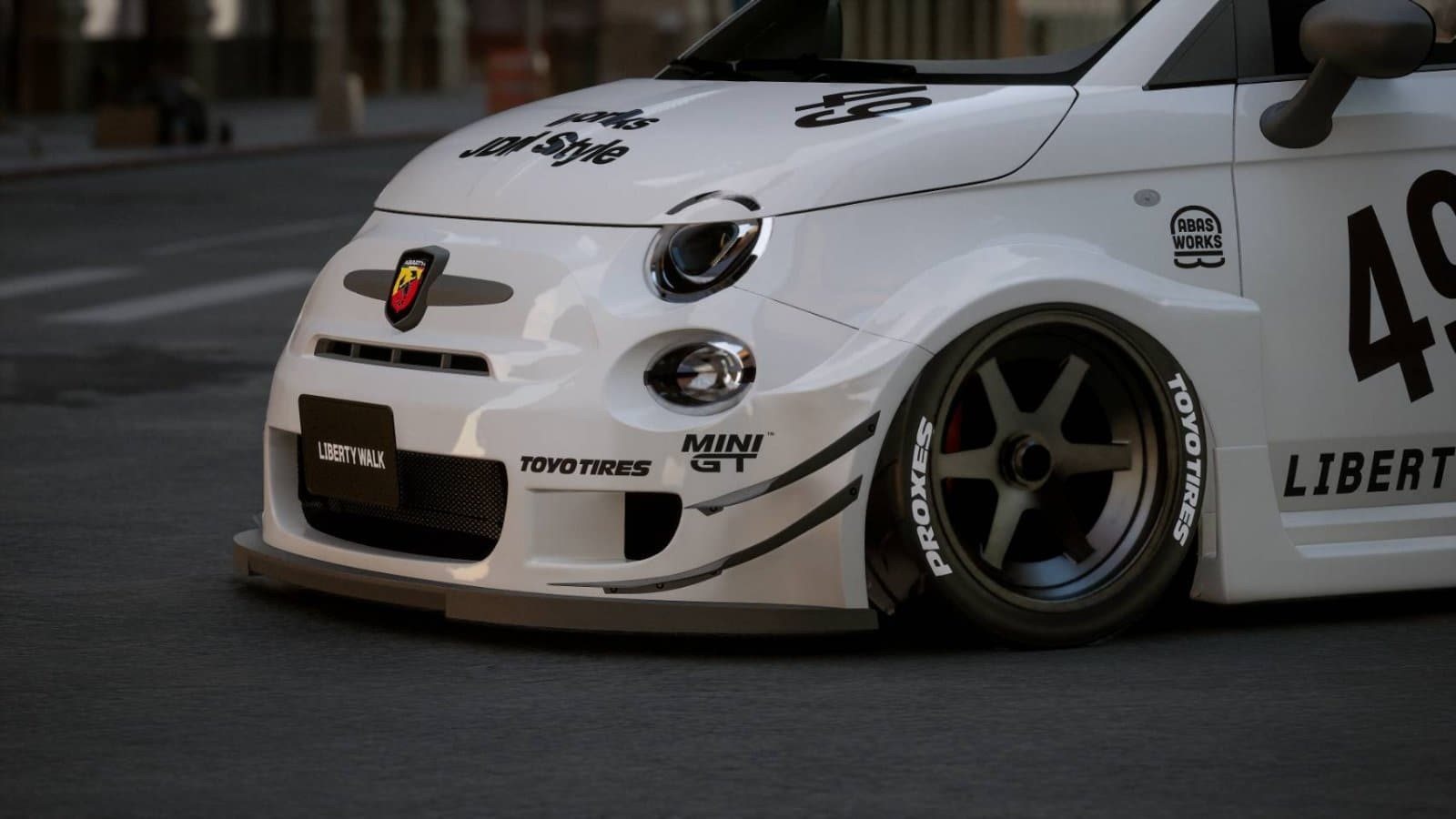 2024 - FIAT 595 ABARTH BY LIBERTY WALK, foto 7