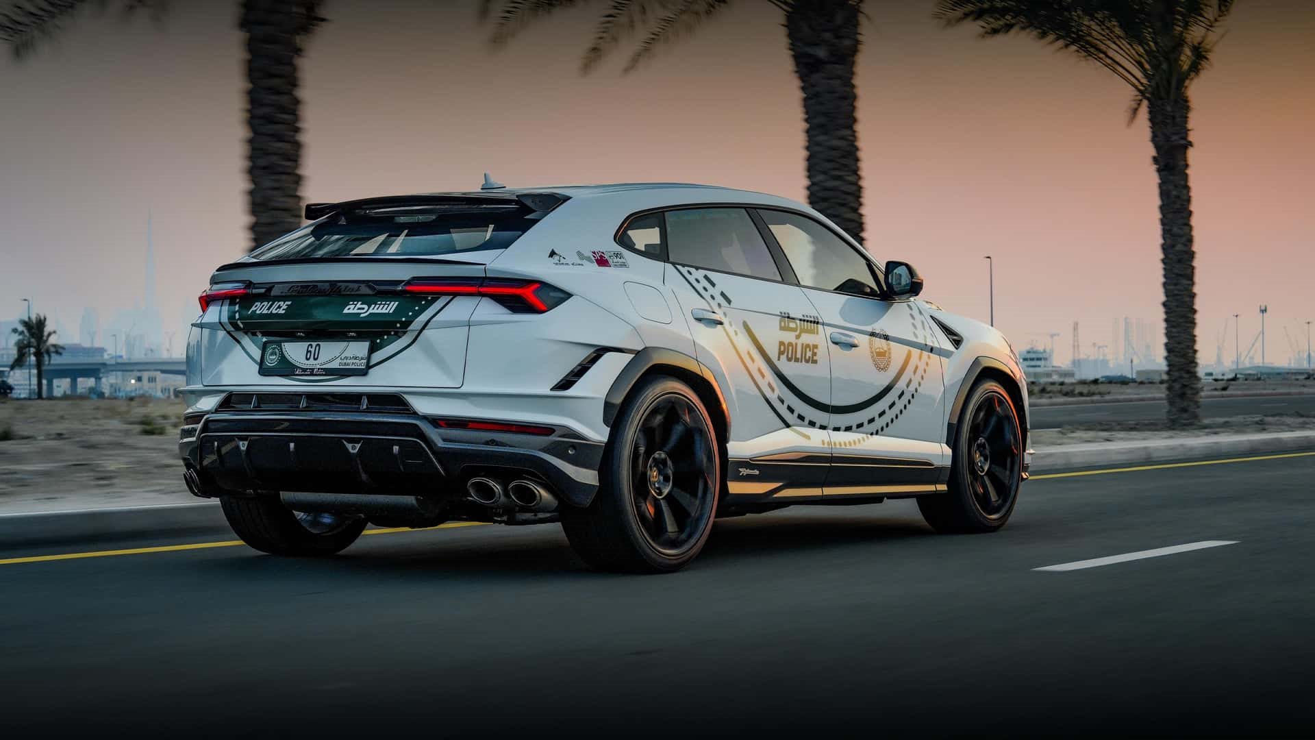 2024 - LAMBORGHINI URUS PERFORMANTE DUBAI POLICE, foto 2