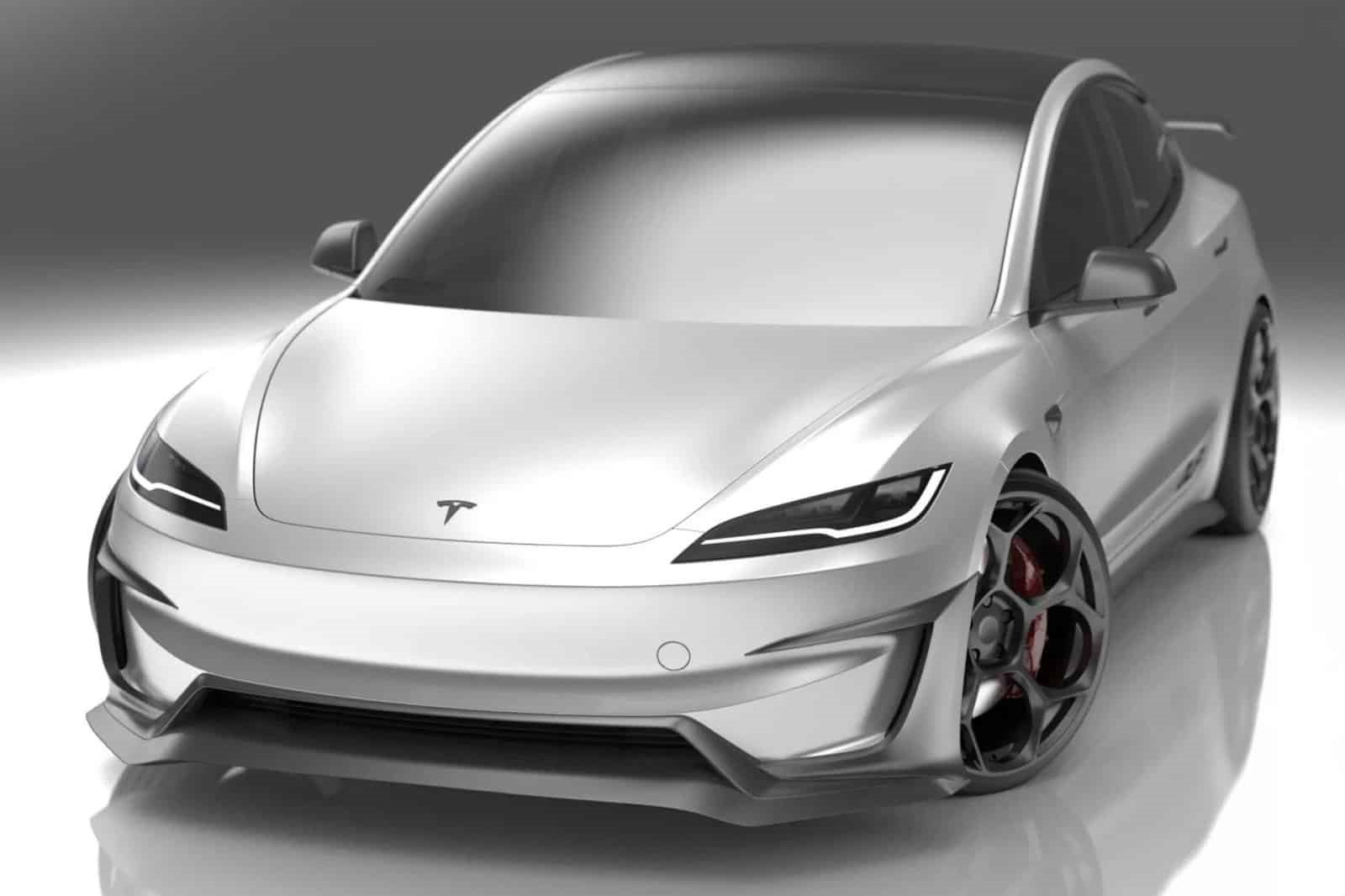 2024 - TESLA MODEL 3 PERFORMANCE BY UNPLUGGED PERFORMANCE, foto 4