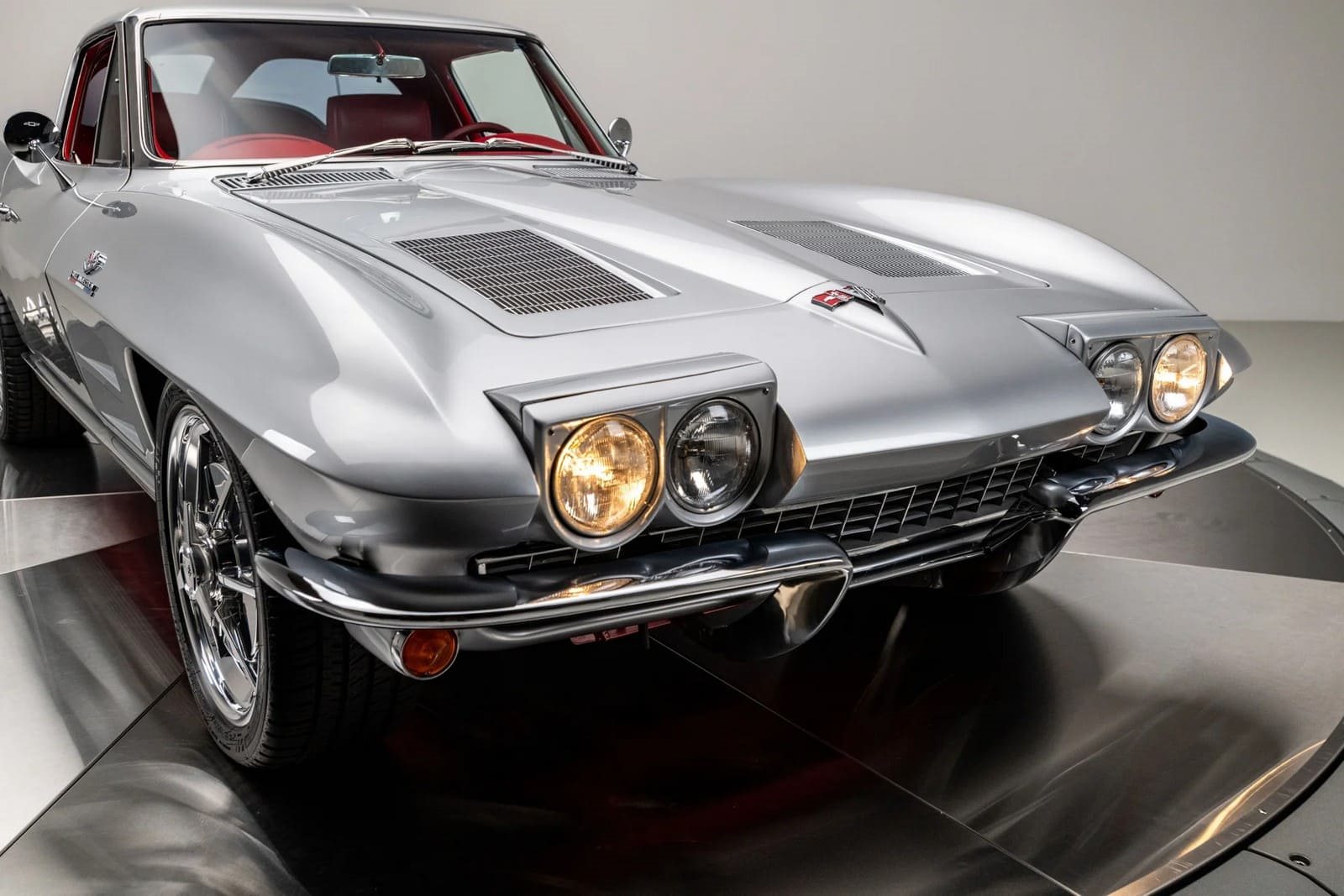 1963 - CHEVROLET CORVETTE SILVER METALLIC, foto 8