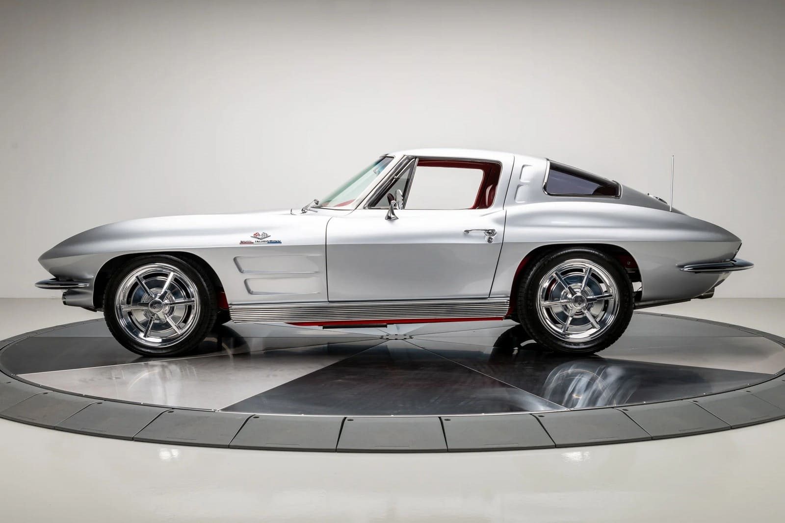 1963 - CHEVROLET CORVETTE SILVER METALLIC, foto 12