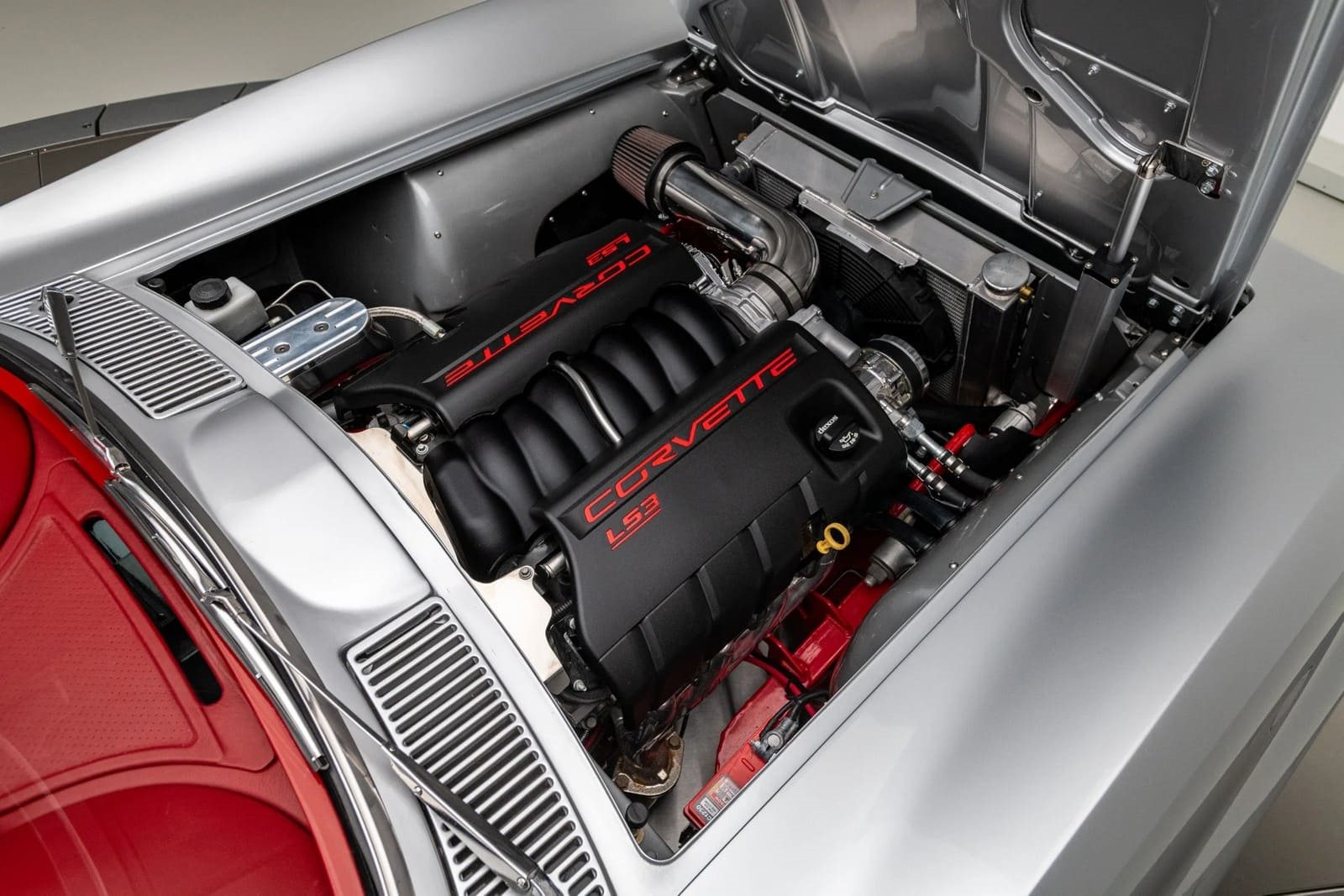 1963 - CHEVROLET CORVETTE SILVER METALLIC, foto 24