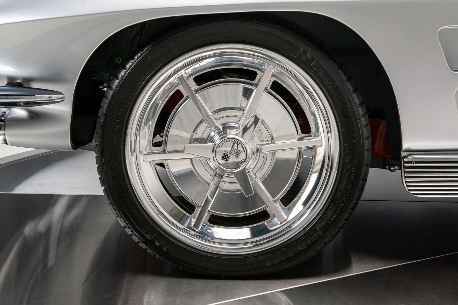 1963 - CHEVROLET CORVETTE SILVER METALLIC, foto 28