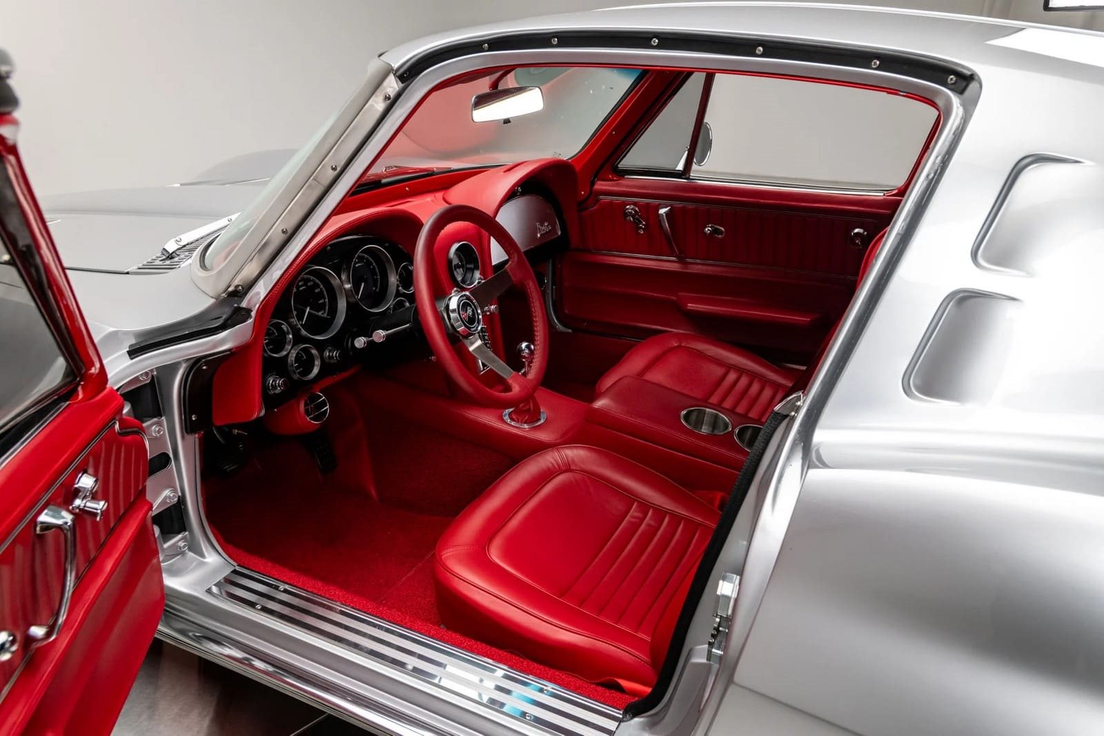 1963 - CHEVROLET CORVETTE SILVER METALLIC, foto 33