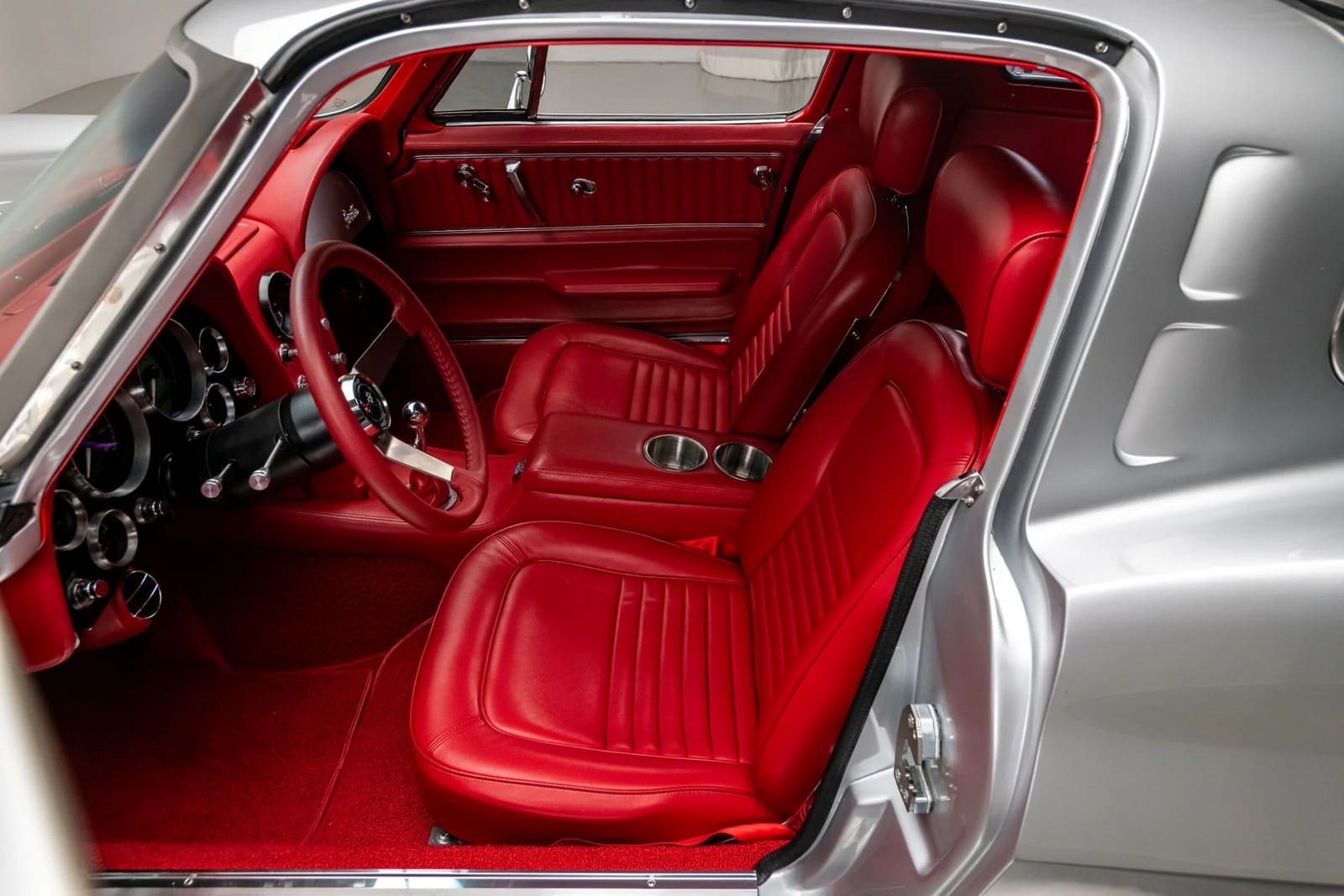 1963 - CHEVROLET CORVETTE SILVER METALLIC, foto 34
