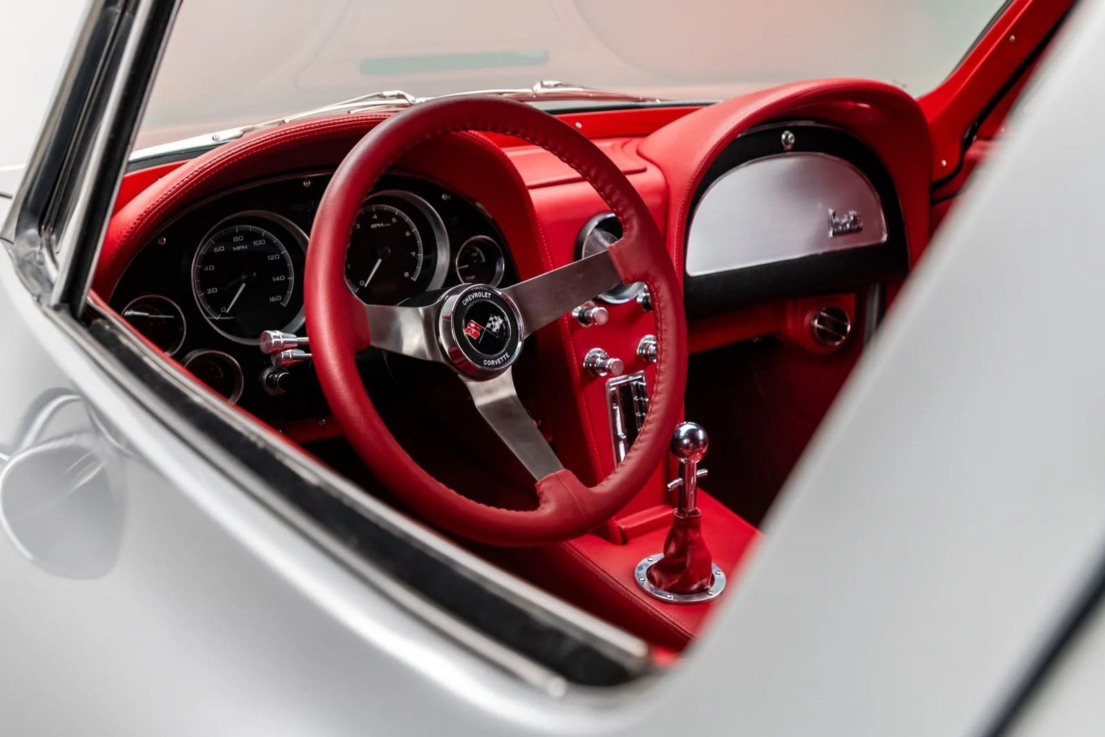 1963 - CHEVROLET CORVETTE SILVER METALLIC, foto 35