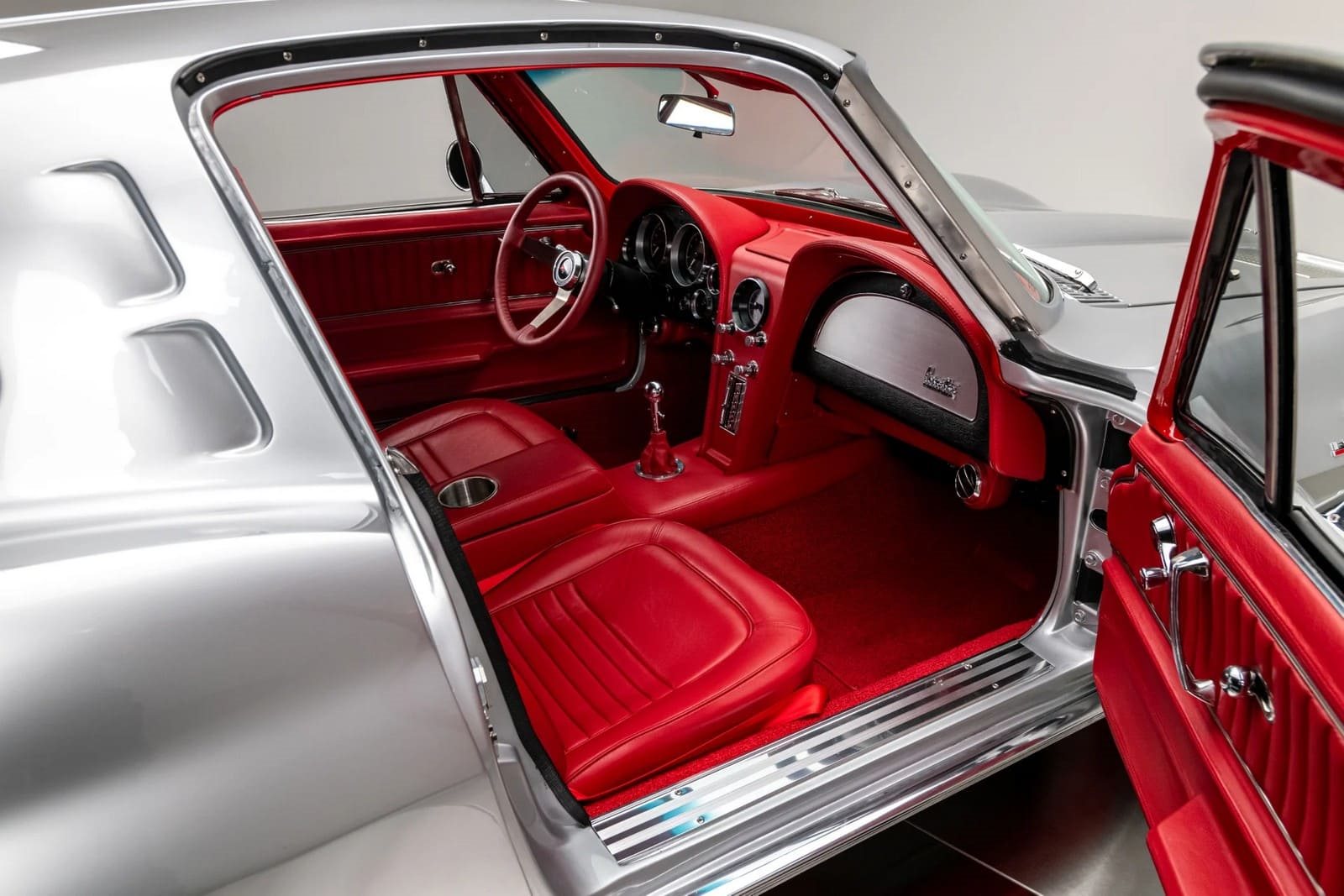 1963 - CHEVROLET CORVETTE SILVER METALLIC, foto 43