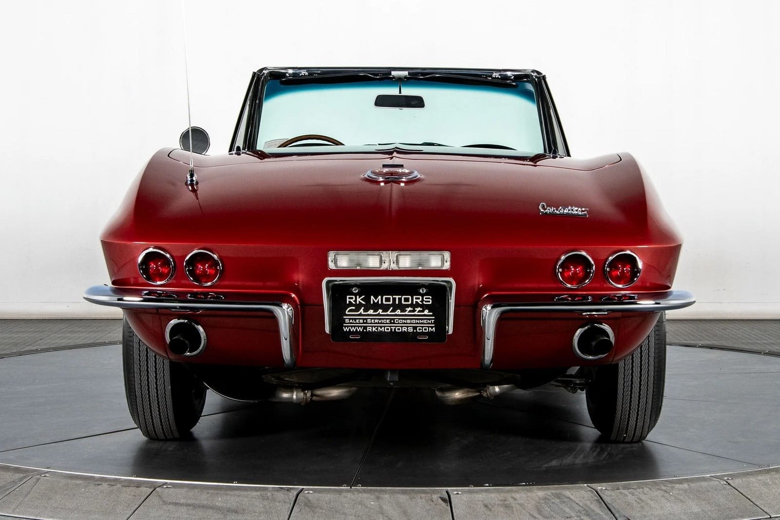 1967 - CHEVROLET CORVETTE CONVERTIBLE MARLBORO MAROON, foto 13
