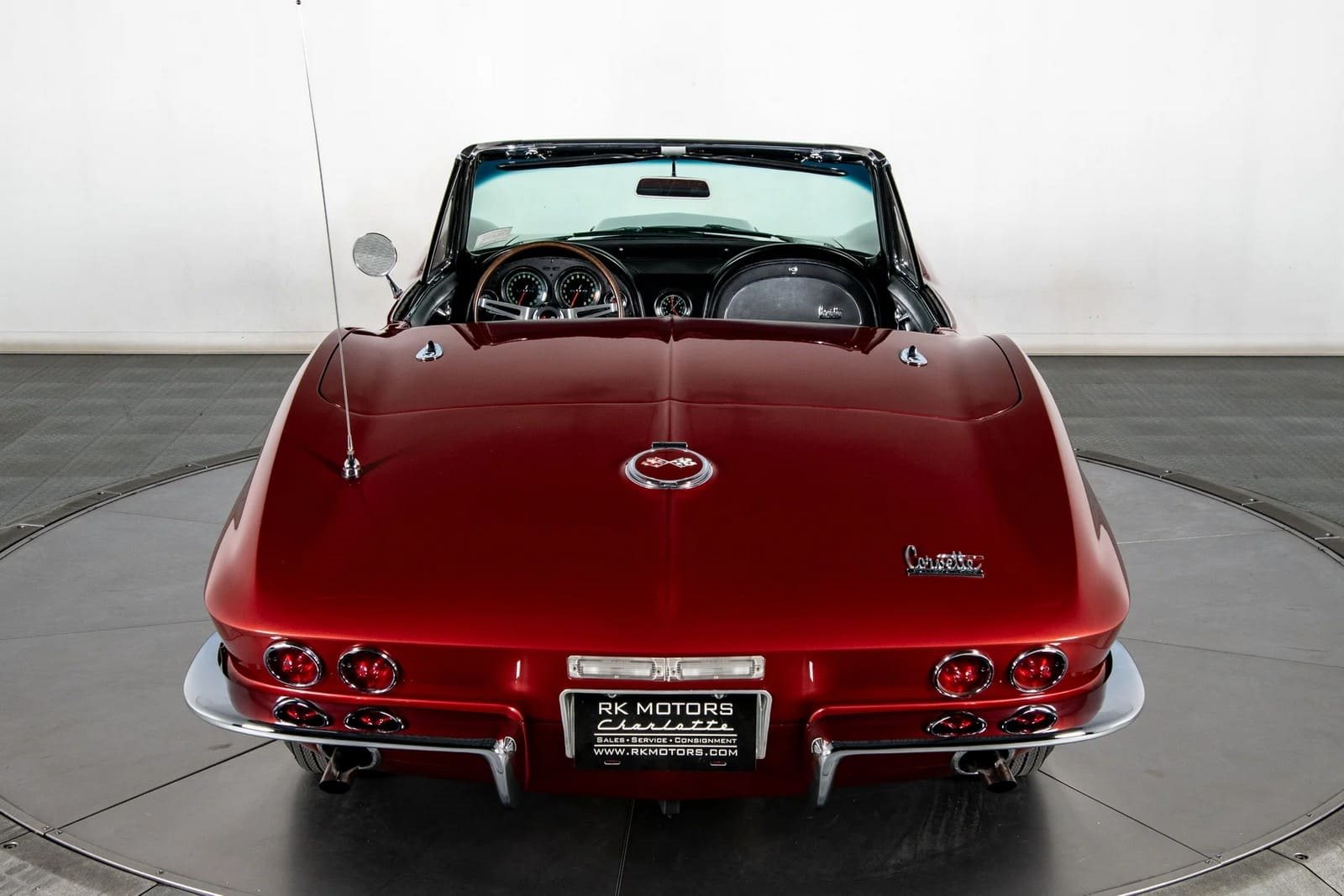 1967 - CHEVROLET CORVETTE CONVERTIBLE MARLBORO MAROON, foto 14