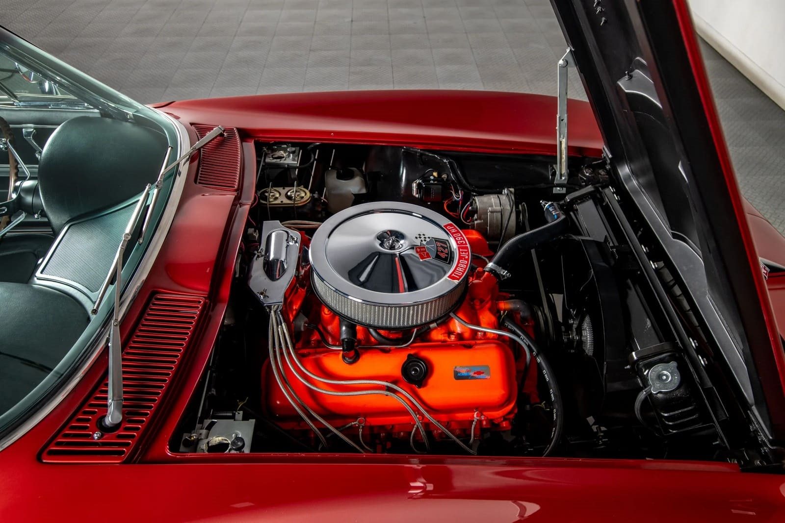 1967 - CHEVROLET CORVETTE CONVERTIBLE MARLBORO MAROON, foto 20