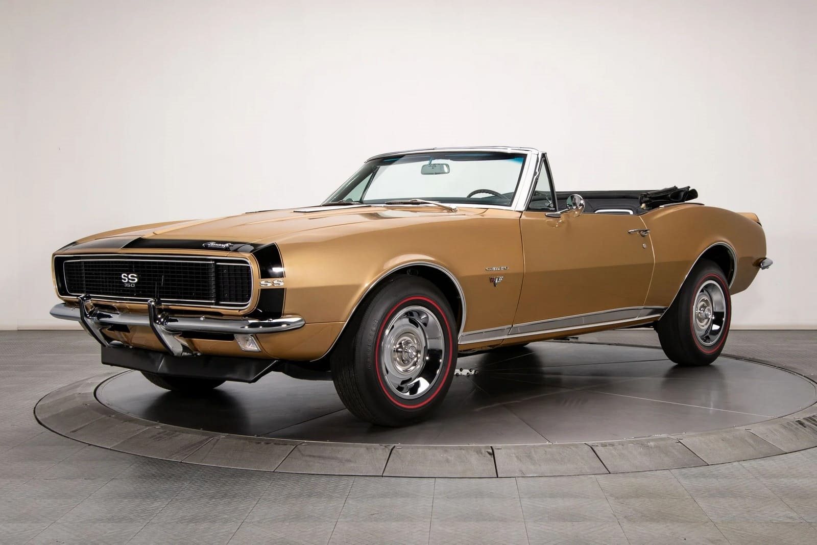 1967 - CHEVROLET CAMARO RS/SS CONVERTIBLE GRANADA GOLD, foto 1
