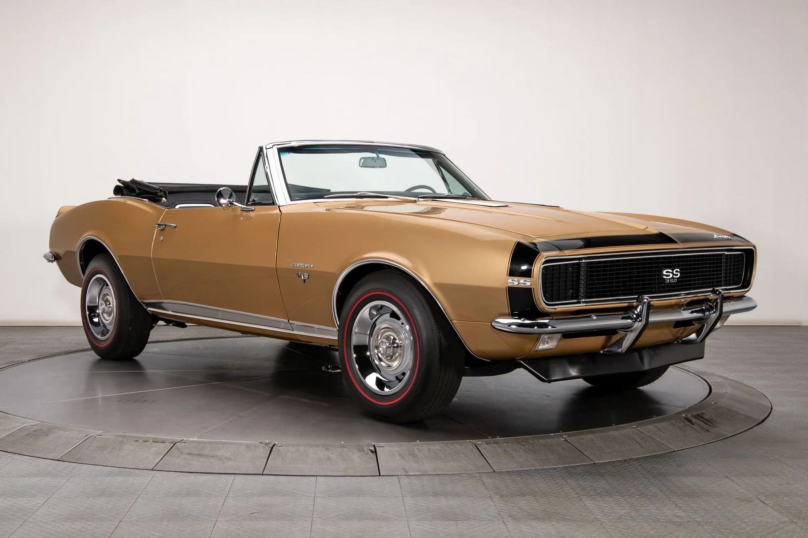 1967 - CHEVROLET CAMARO RS/SS CONVERTIBLE GRANADA GOLD, foto 4
