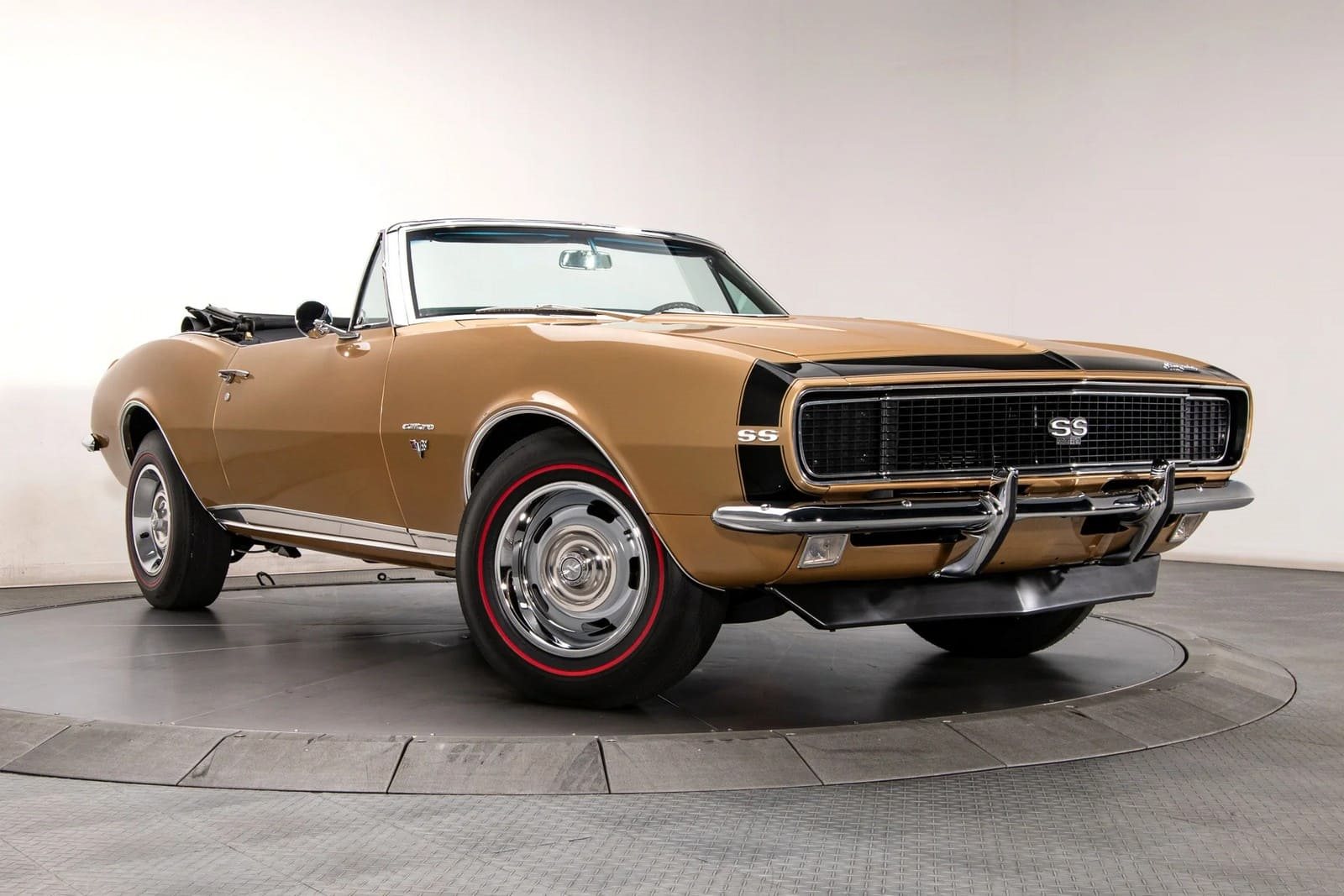 1967 - CHEVROLET CAMARO RS/SS CONVERTIBLE GRANADA GOLD, foto 12
