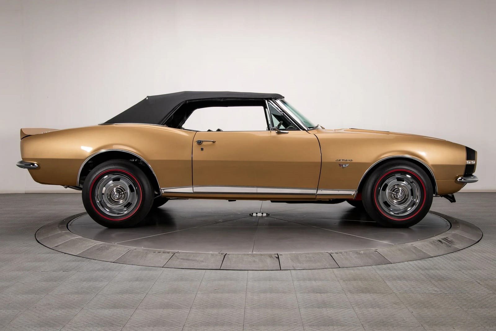 1967 - CHEVROLET CAMARO RS/SS CONVERTIBLE GRANADA GOLD, foto 13