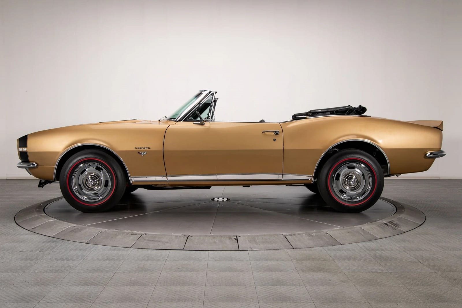 1967 - CHEVROLET CAMARO RS/SS CONVERTIBLE GRANADA GOLD, foto 15