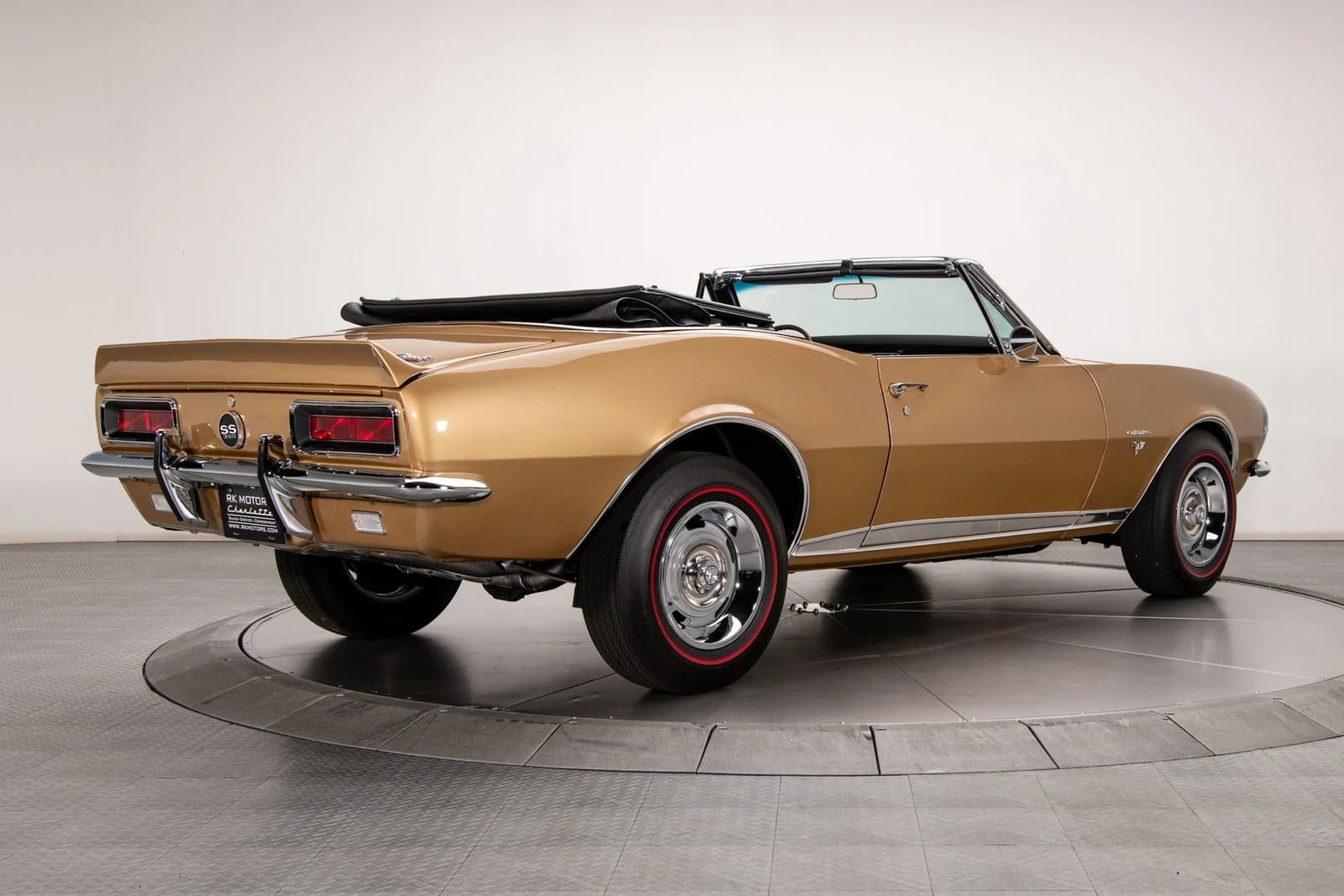 1967 - CHEVROLET CAMARO RS/SS CONVERTIBLE GRANADA GOLD, foto 17