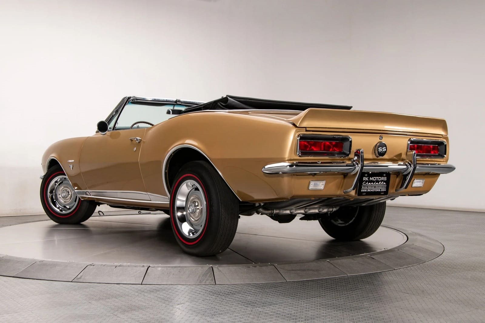 1967 - CHEVROLET CAMARO RS/SS CONVERTIBLE GRANADA GOLD, foto 22