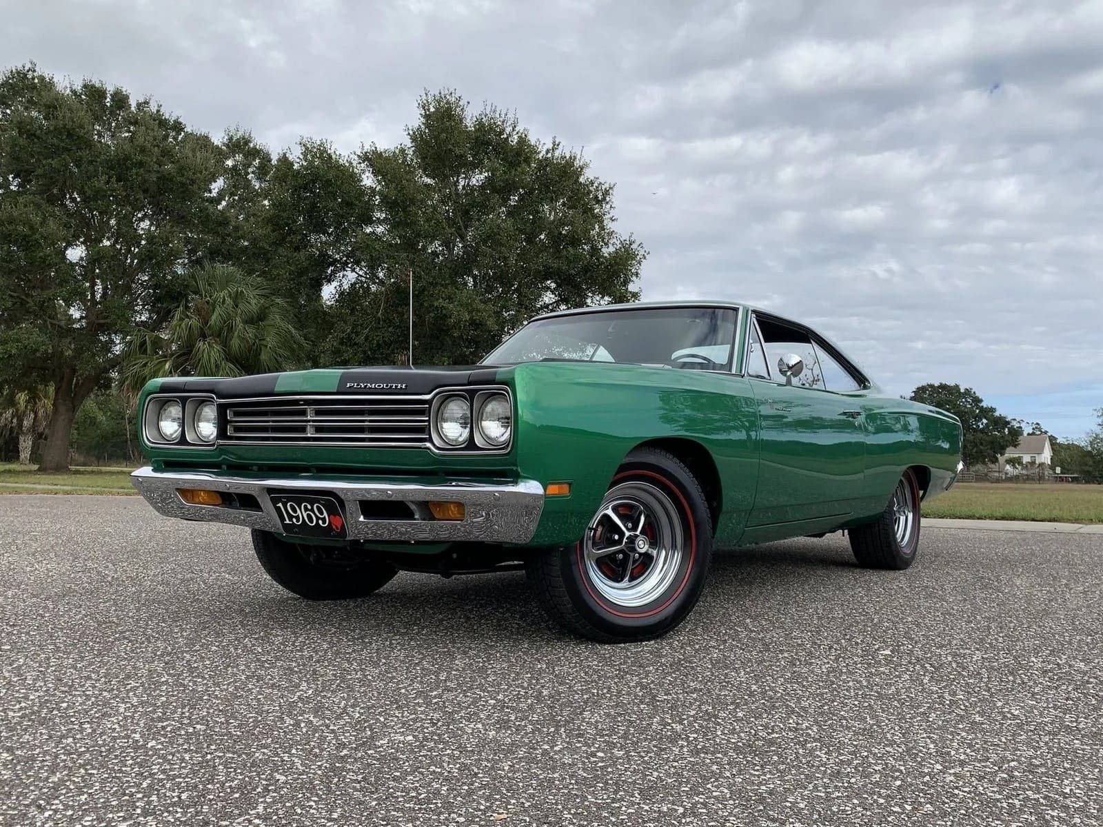 1969 - PLYMOUTH ROAD RUNNER GREEN, foto 9