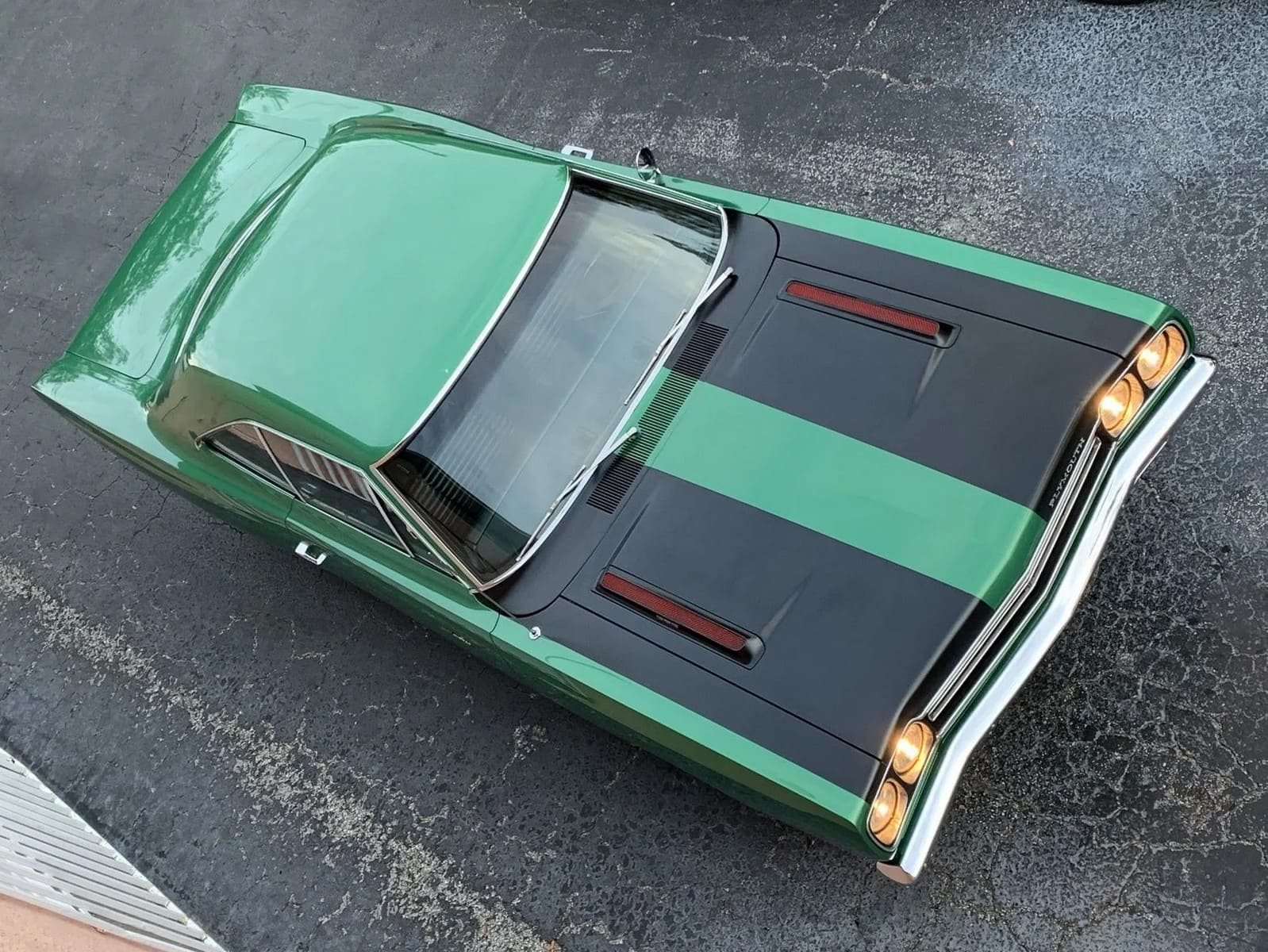 1969 - PLYMOUTH ROAD RUNNER GREEN, foto 18