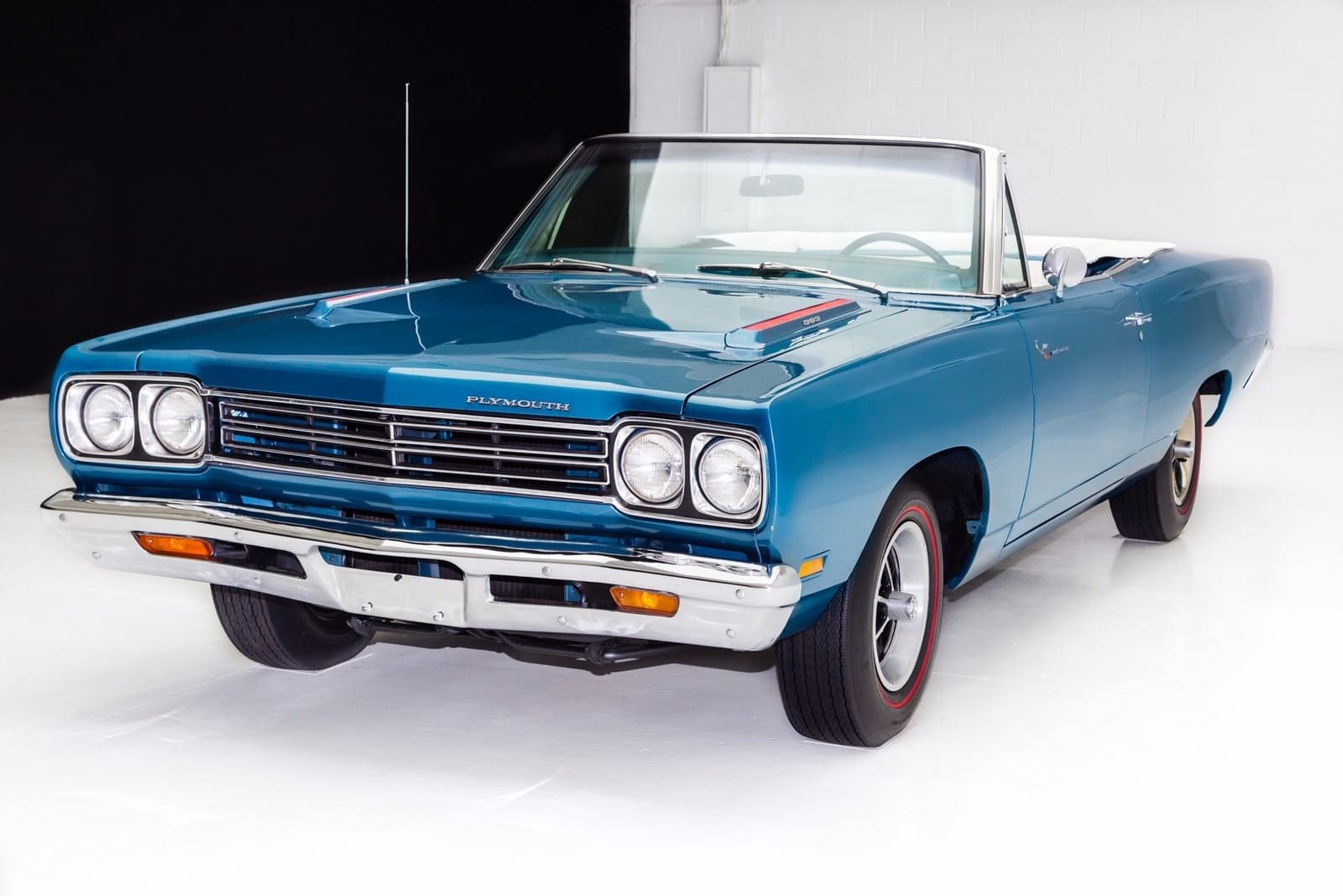 1969 - PLYMOUTH ROAD RUNNER CONVERTIBLE BLUE, foto 1