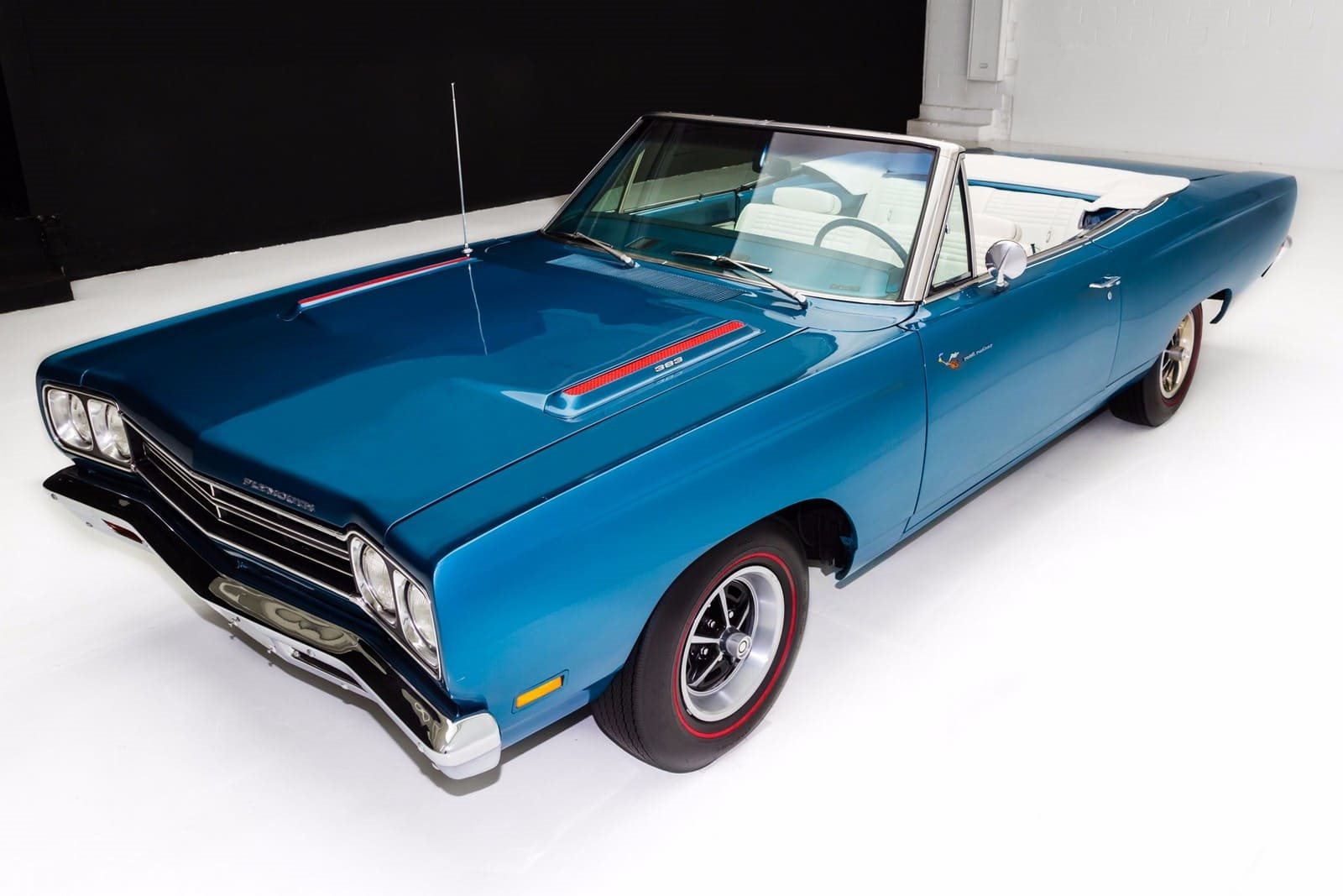 1969 - PLYMOUTH ROAD RUNNER CONVERTIBLE BLUE, foto 3