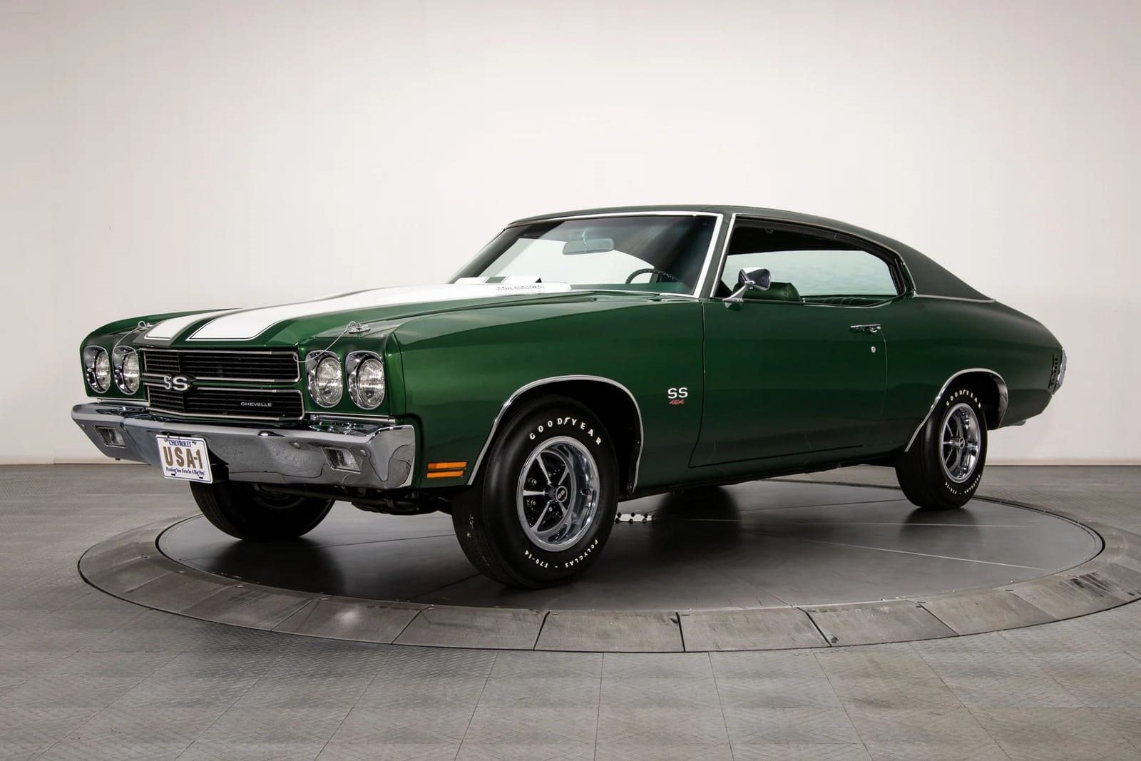 1970 - CHEVROLET CHEVELLE SS FOREST GREEN, foto 1