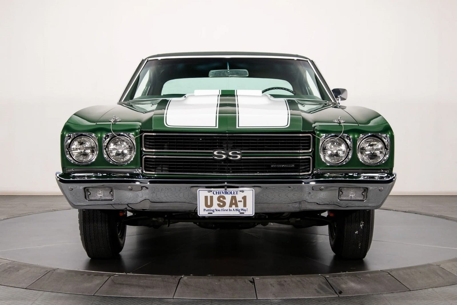 1970 - CHEVROLET CHEVELLE SS FOREST GREEN, foto 2
