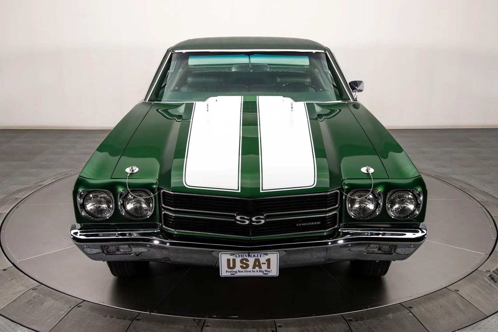 1970 - CHEVROLET CHEVELLE SS FOREST GREEN, foto 3