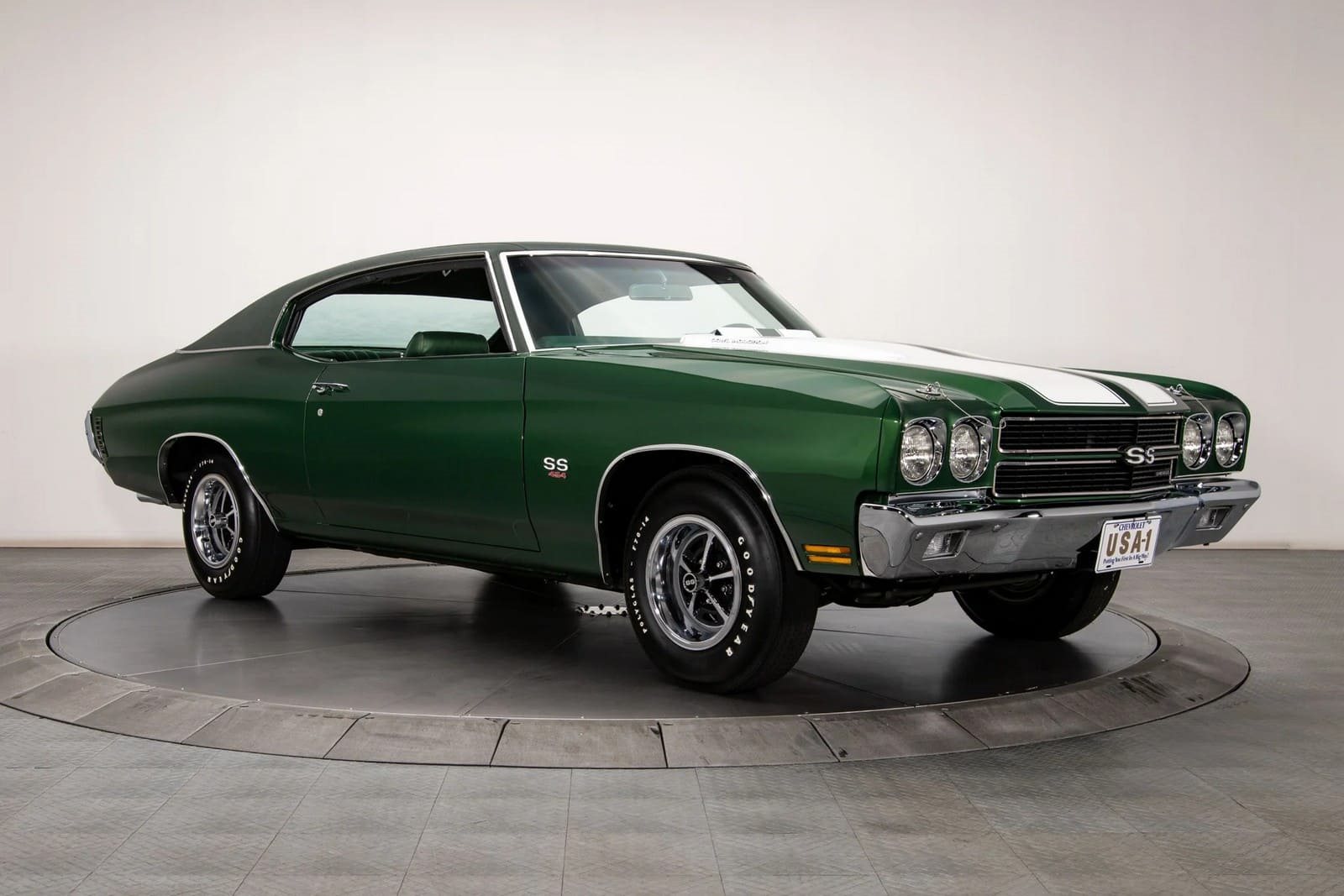 1970 - CHEVROLET CHEVELLE SS FOREST GREEN, foto 4