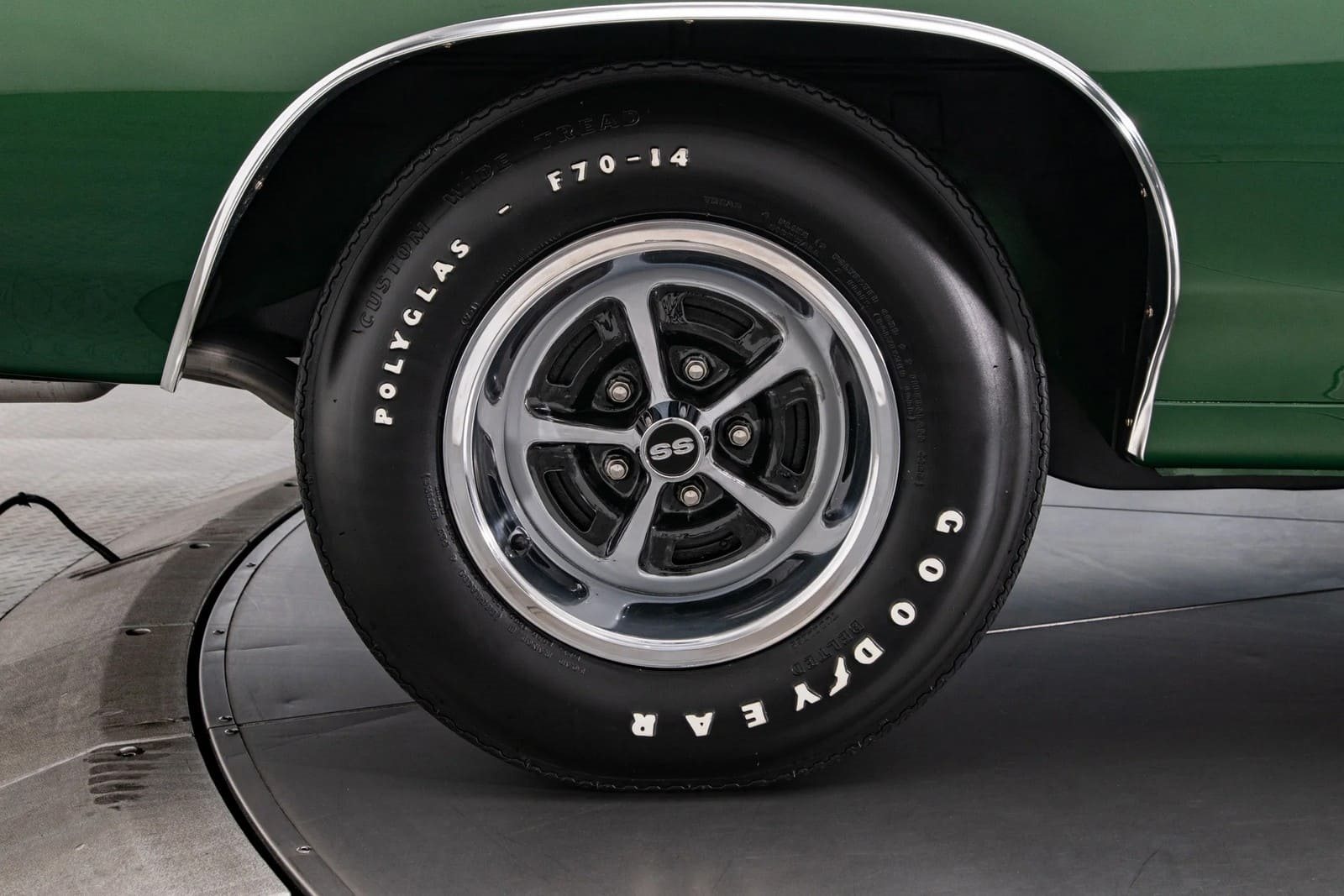 1970 - CHEVROLET CHEVELLE SS FOREST GREEN, foto 25
