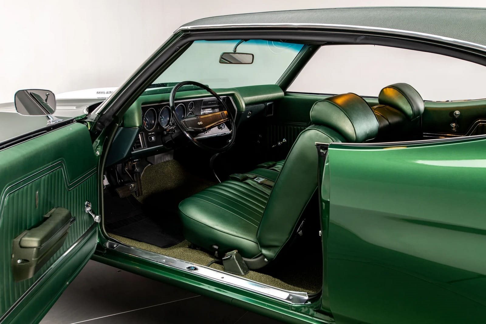 1970 - CHEVROLET CHEVELLE SS FOREST GREEN, foto 28
