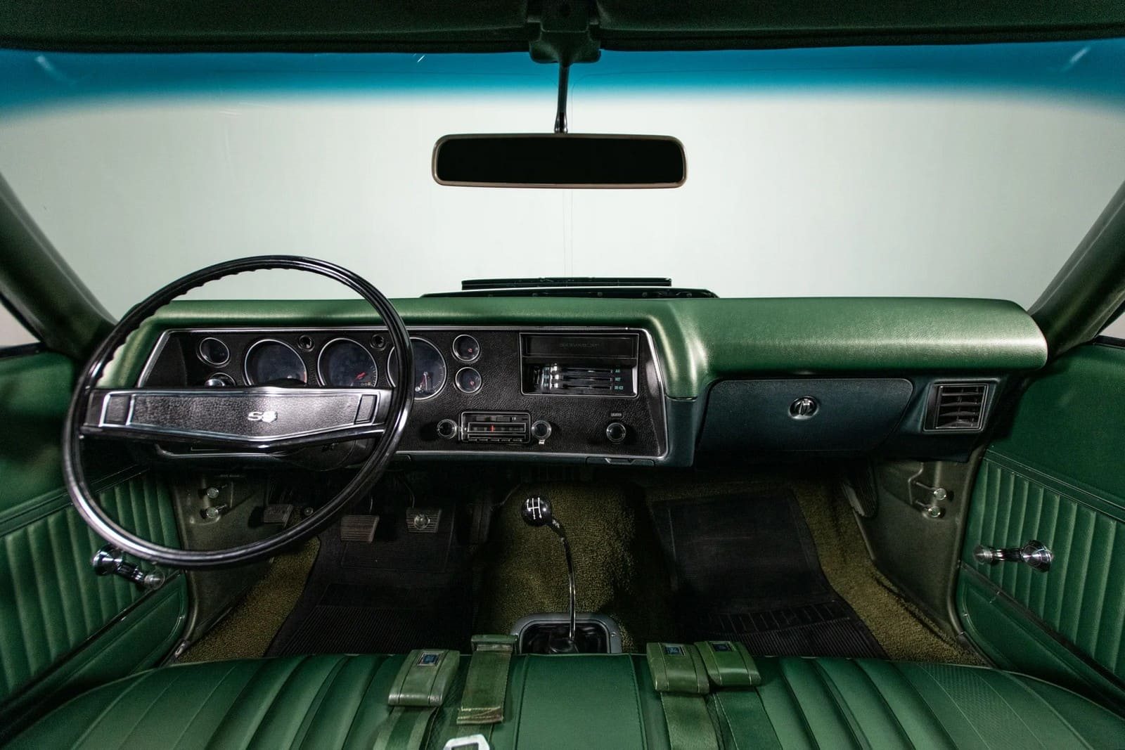 1970 - CHEVROLET CHEVELLE SS FOREST GREEN, foto 30