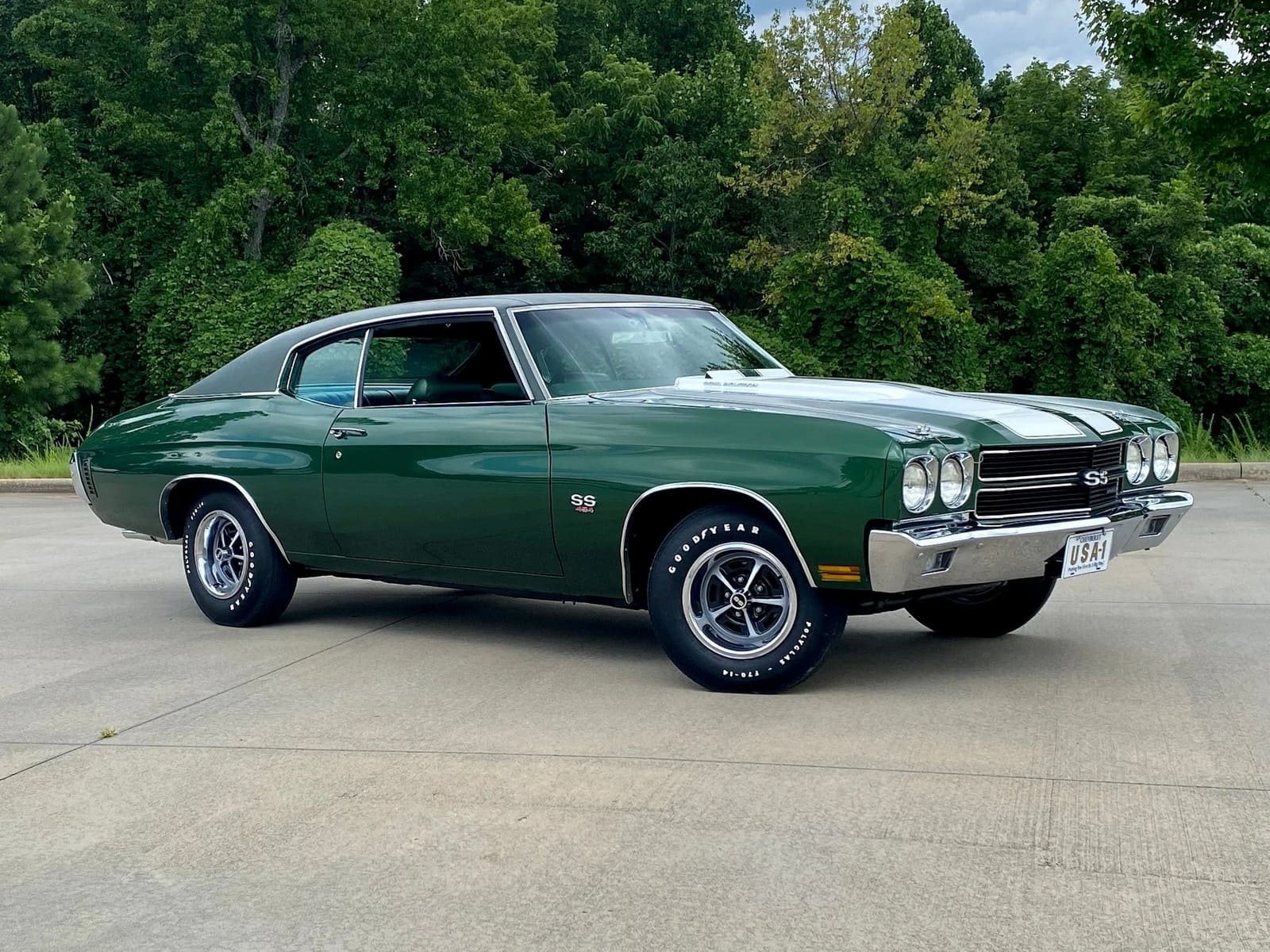 1970 - CHEVROLET CHEVELLE SS FOREST GREEN, foto 41