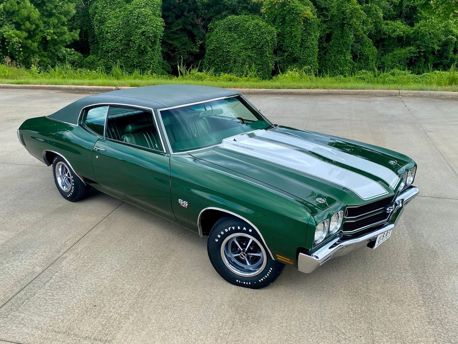 1970 - CHEVROLET CHEVELLE SS FOREST GREEN, foto 42