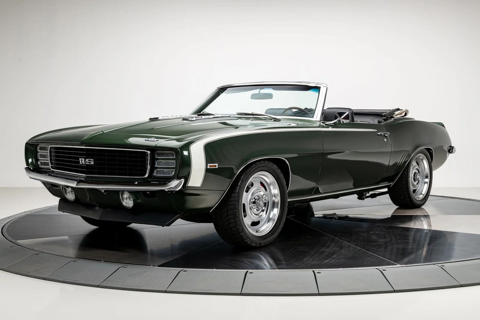 1969 - CHEVROLET CAMARO RS CONVERTIBLE FATHOM GREEN, foto 1