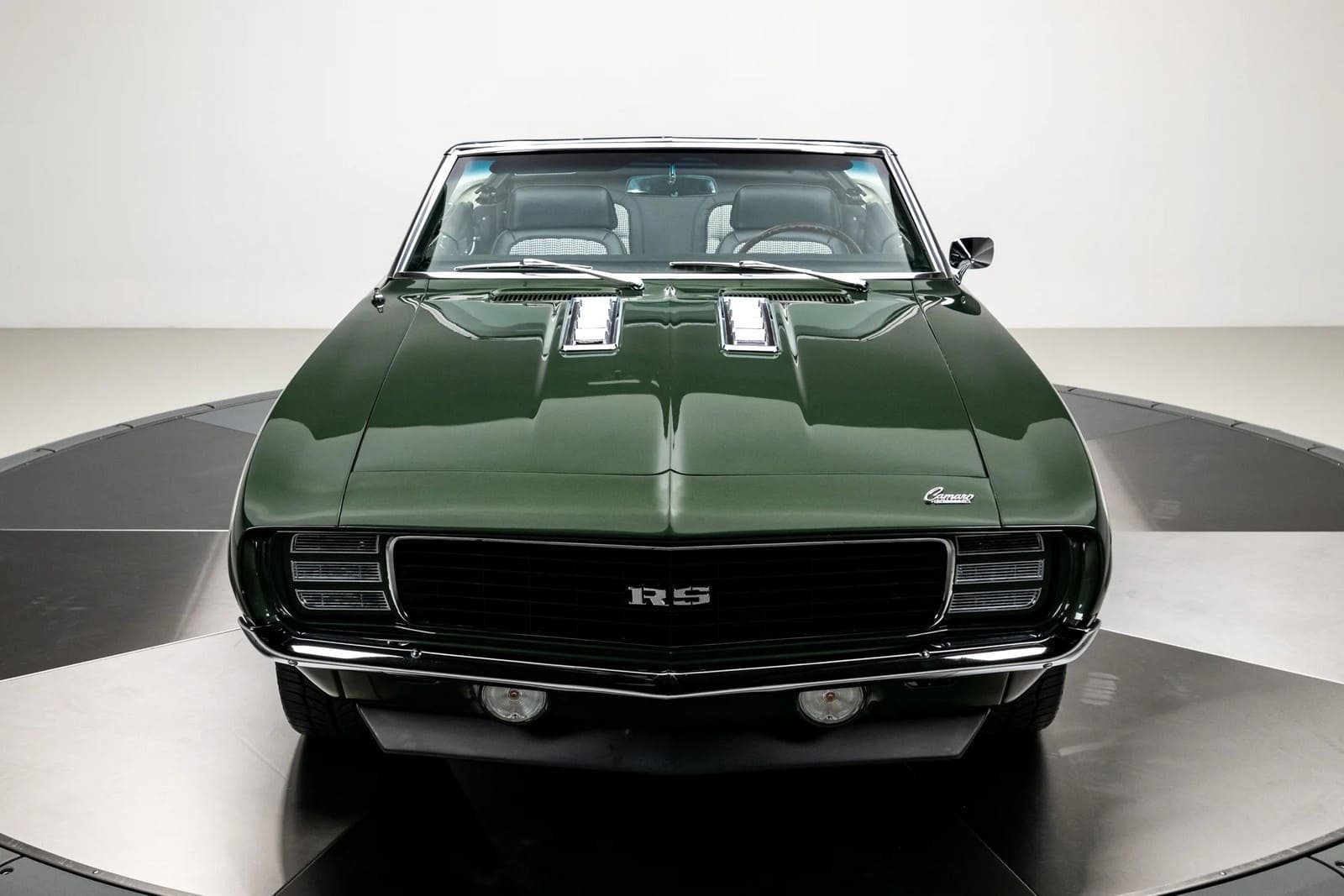 1969 - CHEVROLET CAMARO RS CONVERTIBLE FATHOM GREEN, foto 3