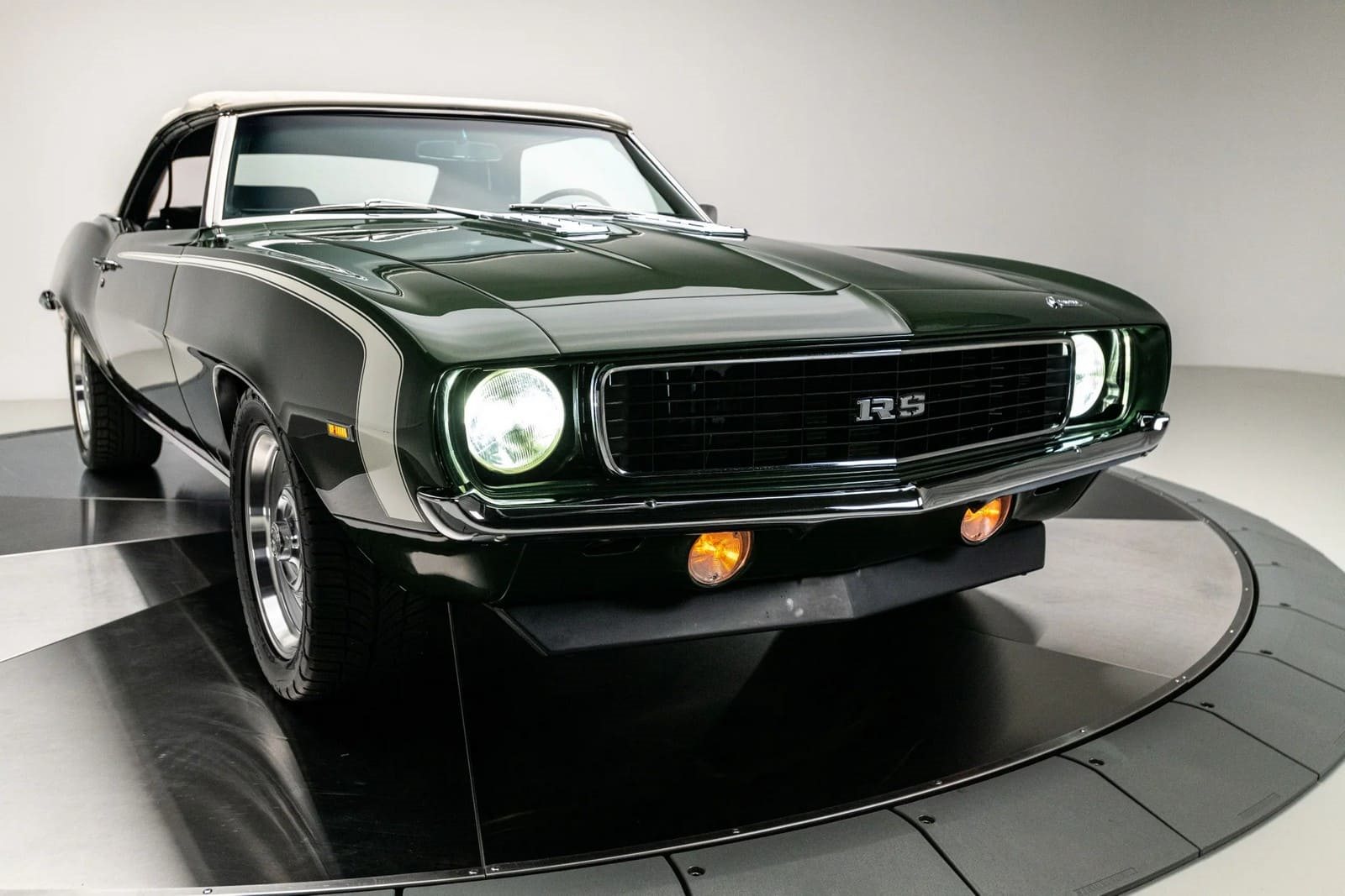1969 - CHEVROLET CAMARO RS CONVERTIBLE FATHOM GREEN, foto 7