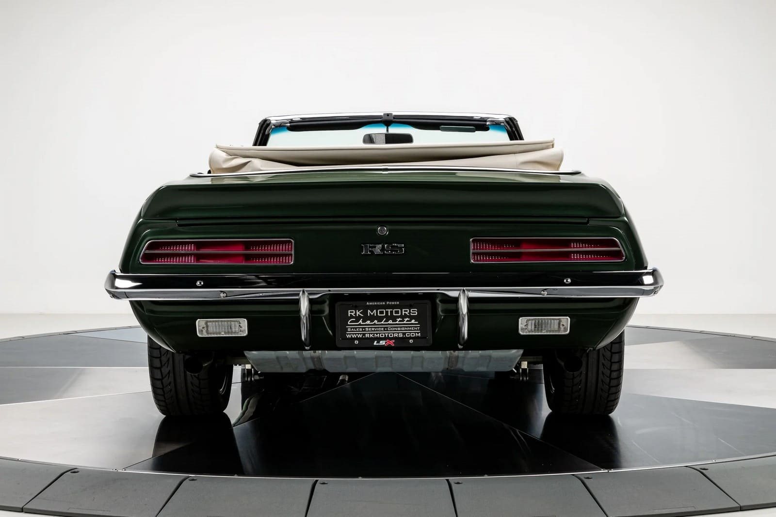 1969 - CHEVROLET CAMARO RS CONVERTIBLE FATHOM GREEN, foto 14