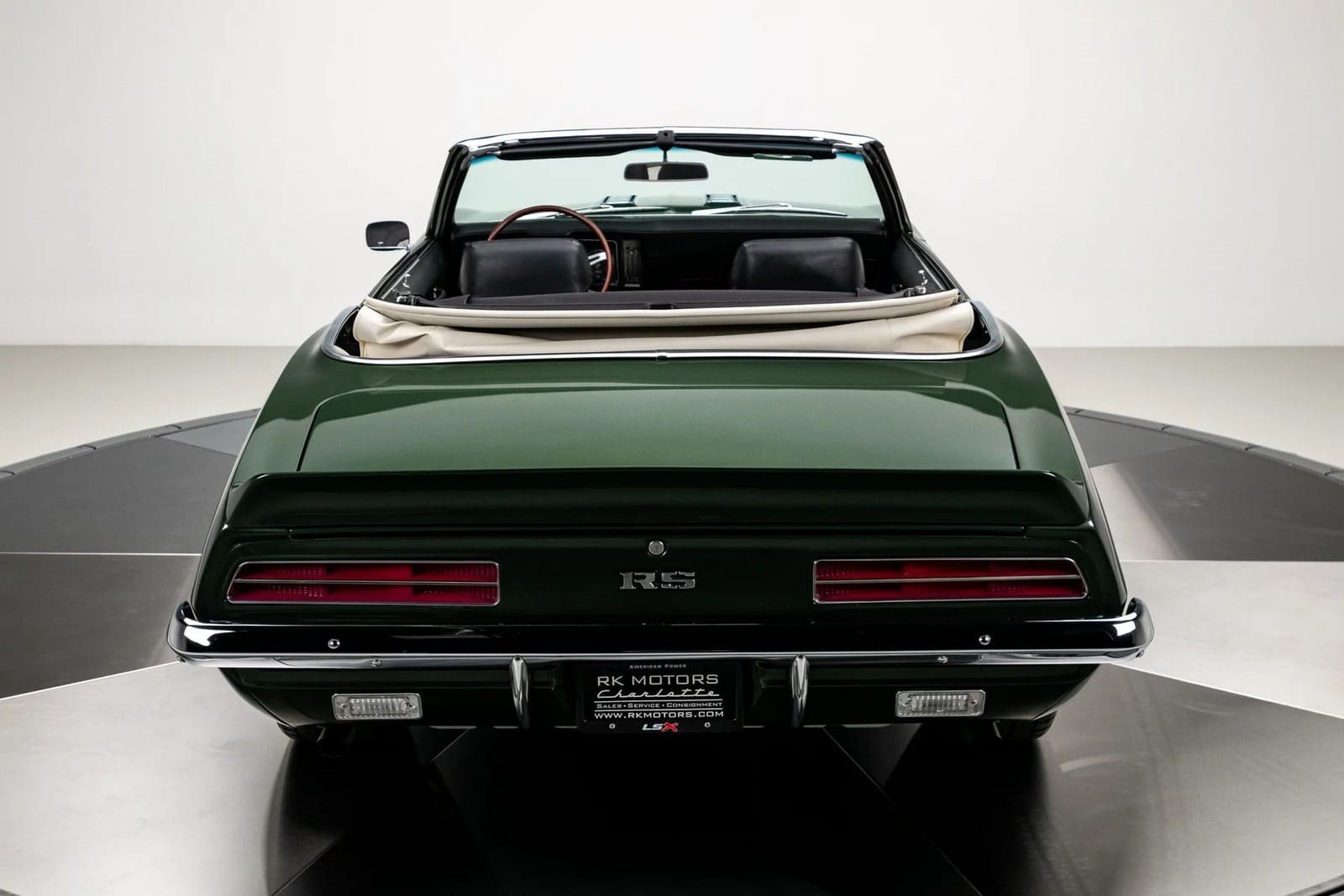 1969 - CHEVROLET CAMARO RS CONVERTIBLE FATHOM GREEN, foto 15