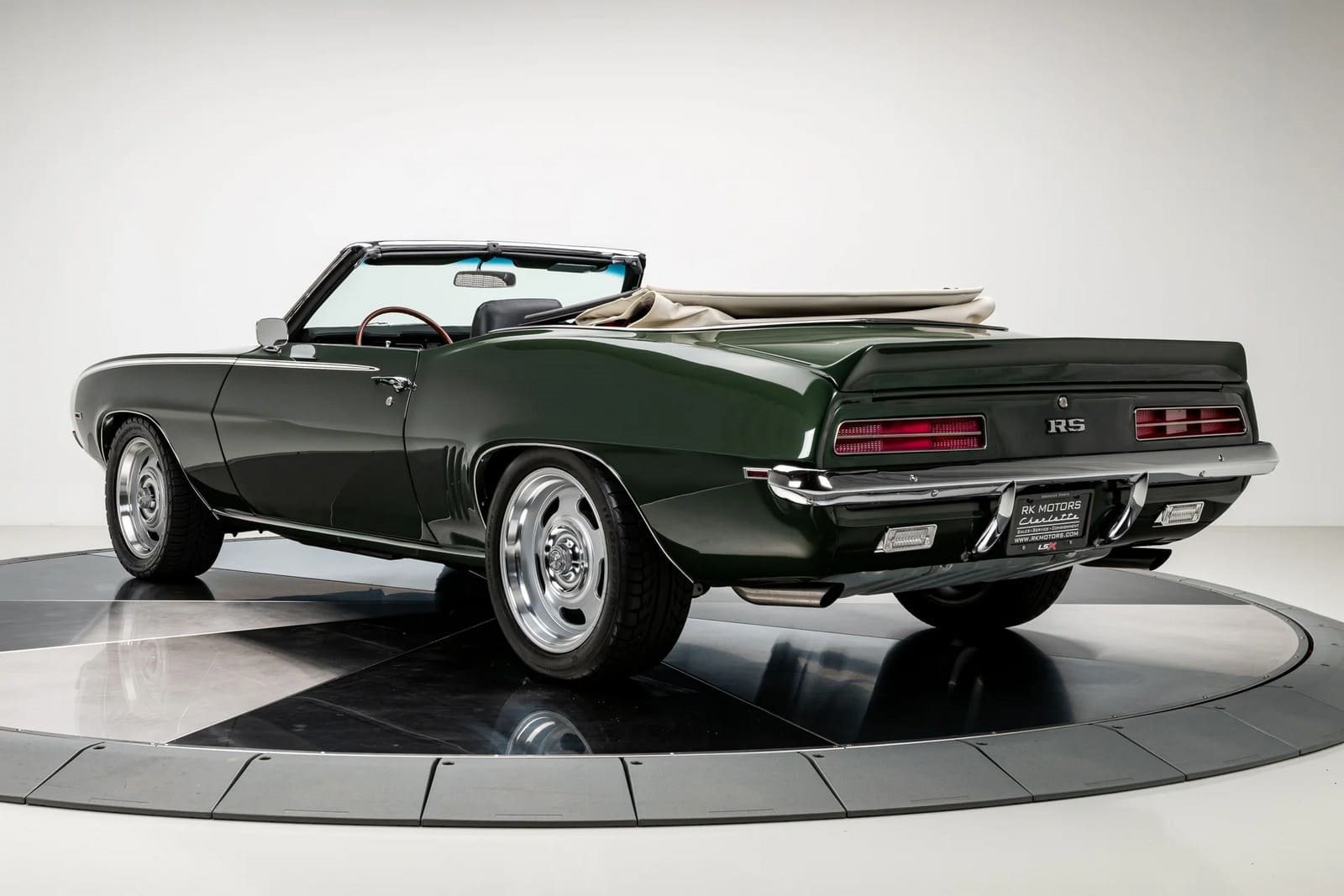 1969 - CHEVROLET CAMARO RS CONVERTIBLE FATHOM GREEN, foto 16