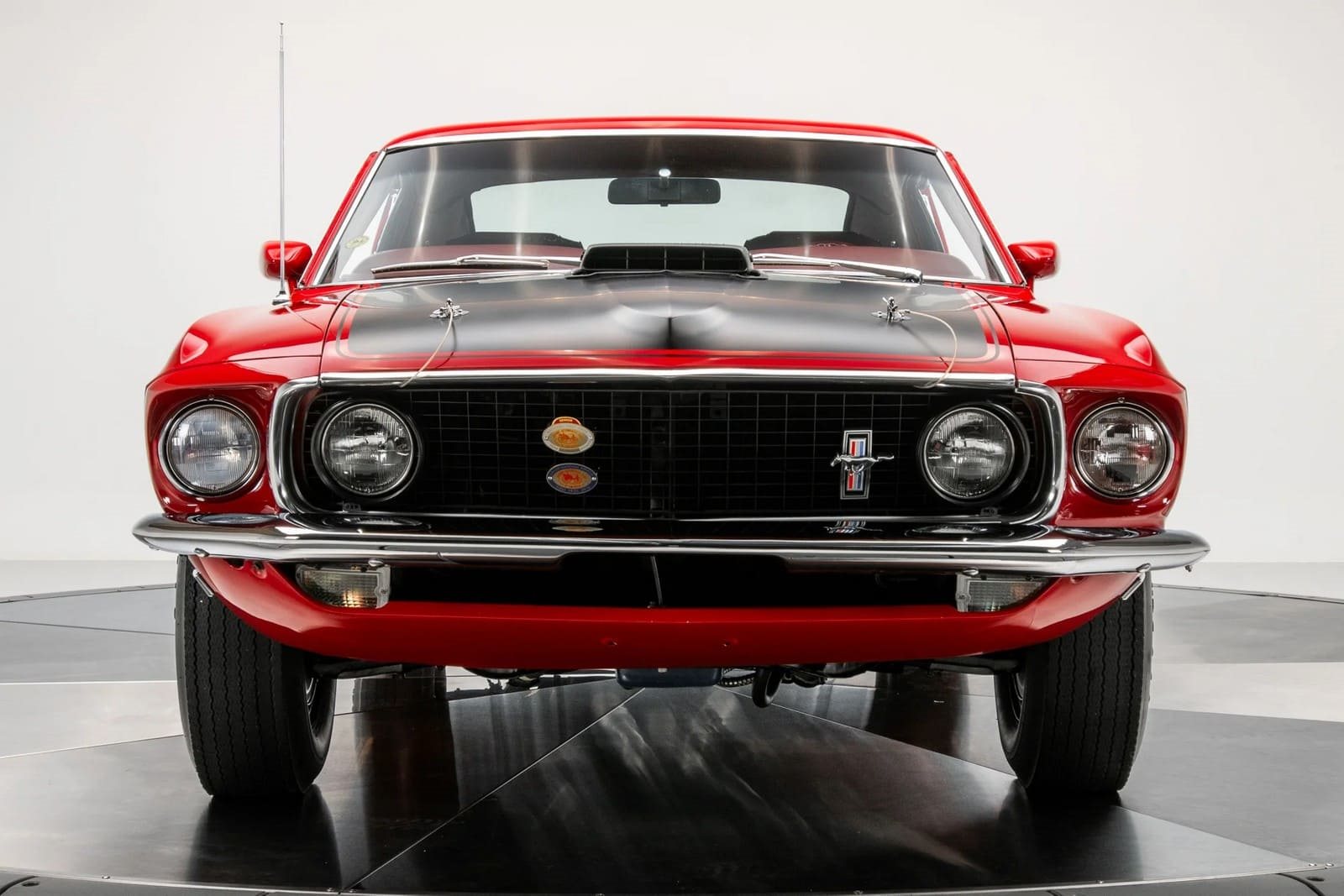 1969 - FORD MUSTANG MACH 1 CANDY APPLE RED, foto 2