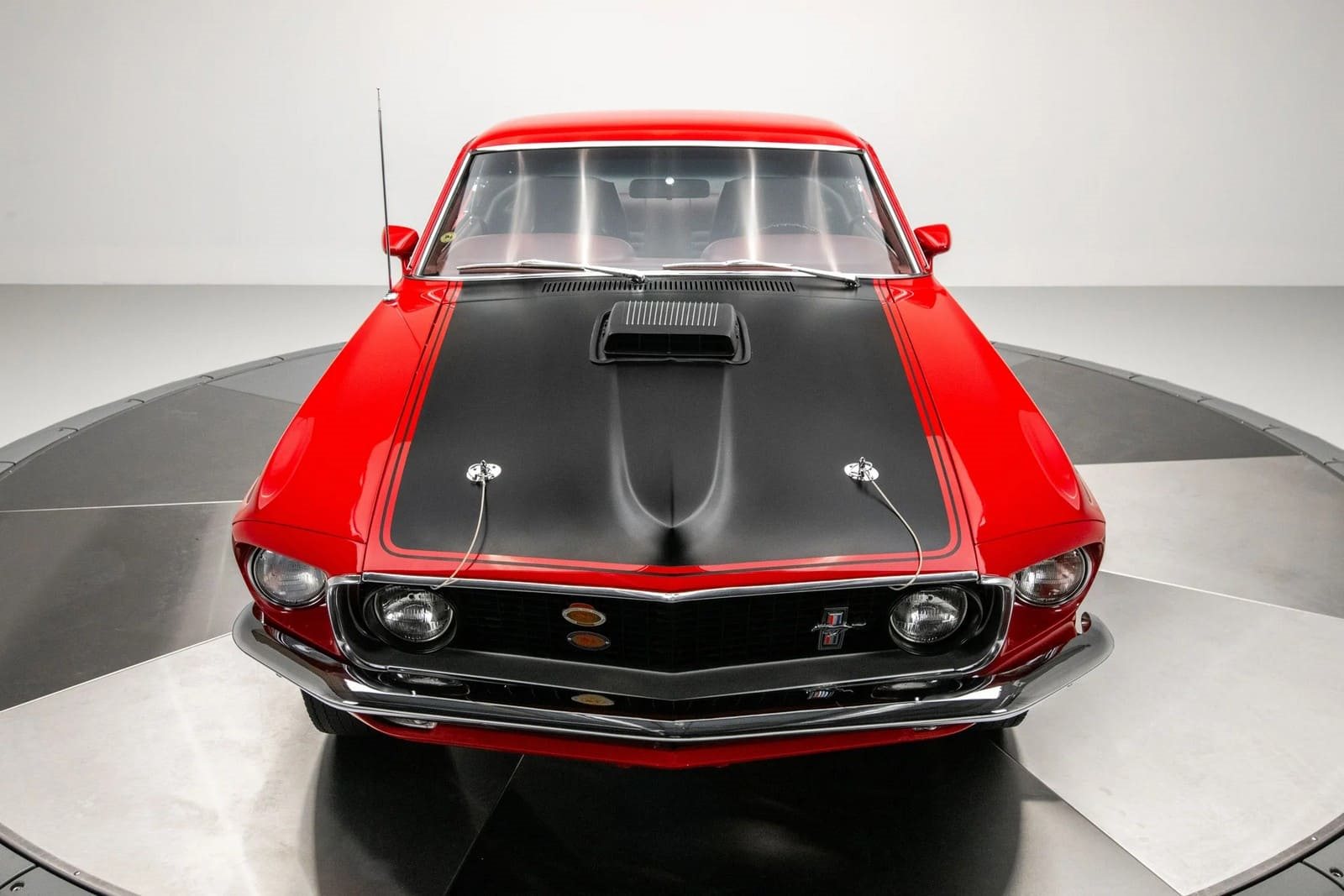 1969 - FORD MUSTANG MACH 1 CANDY APPLE RED, foto 3