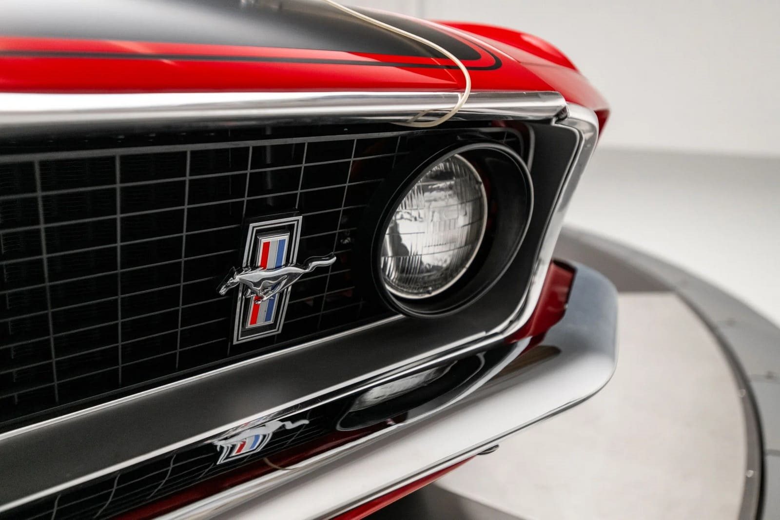 1969 - FORD MUSTANG MACH 1 CANDY APPLE RED, foto 6