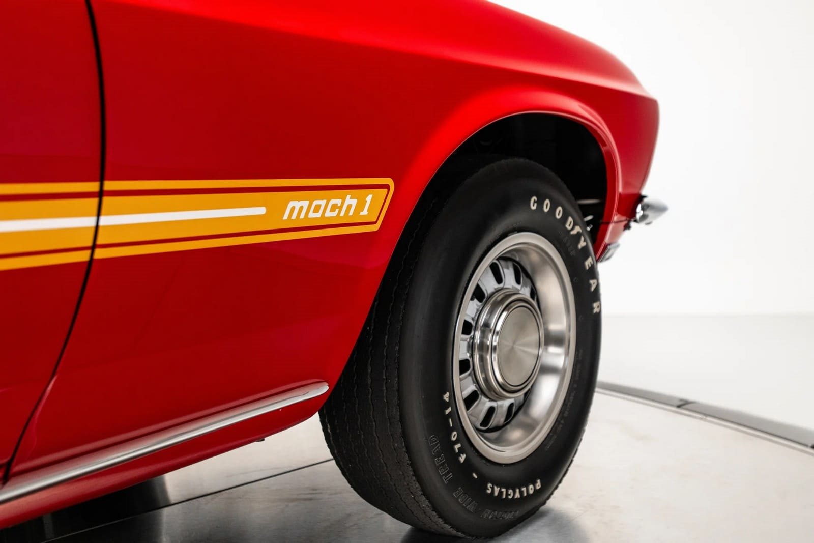 1969 - FORD MUSTANG MACH 1 CANDY APPLE RED, foto 7